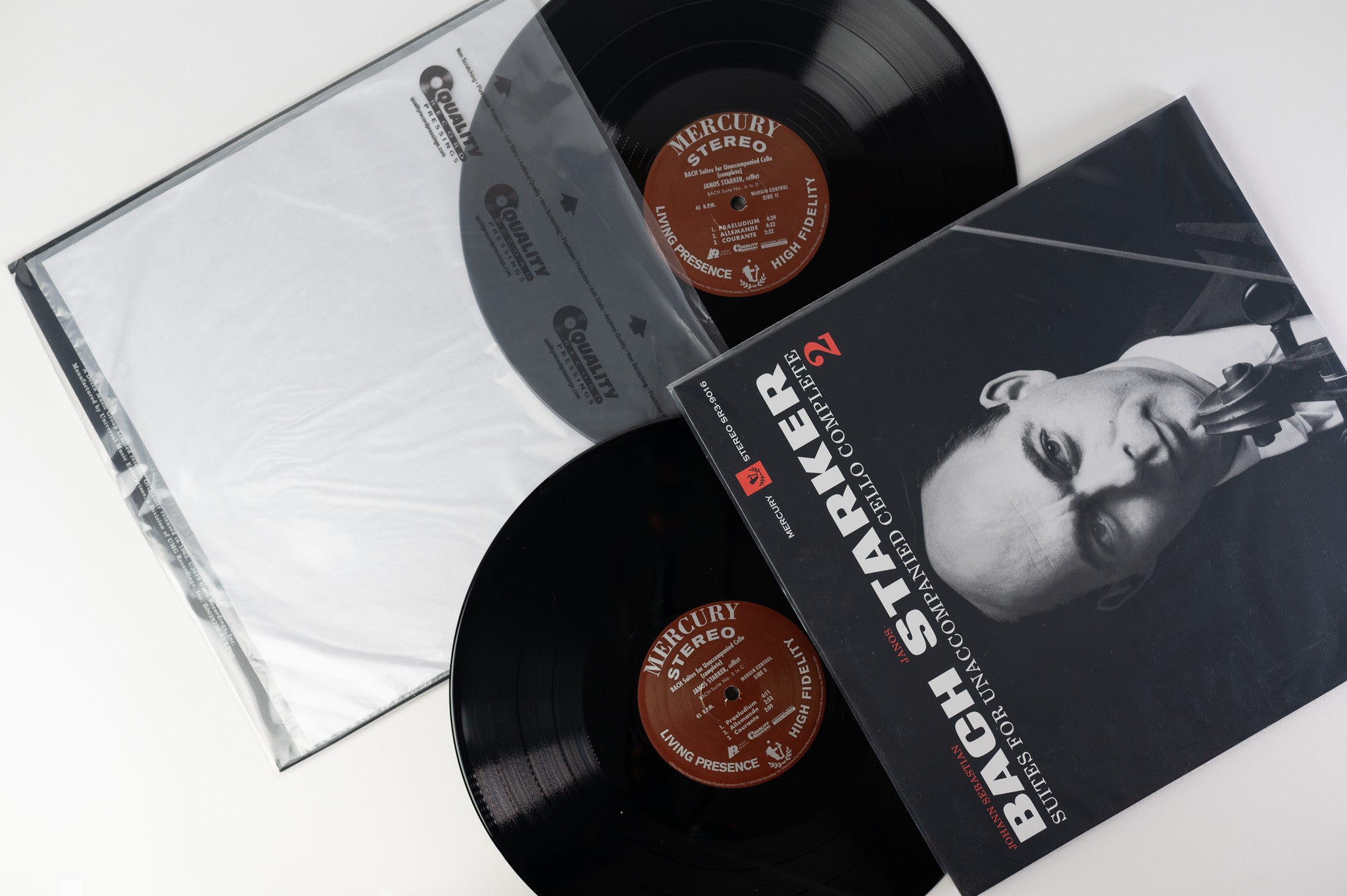Johann Sebastian Bach - Suites For Unaccompanied Cello Complete on Analogue Productions Deluxe Ltd Box Set