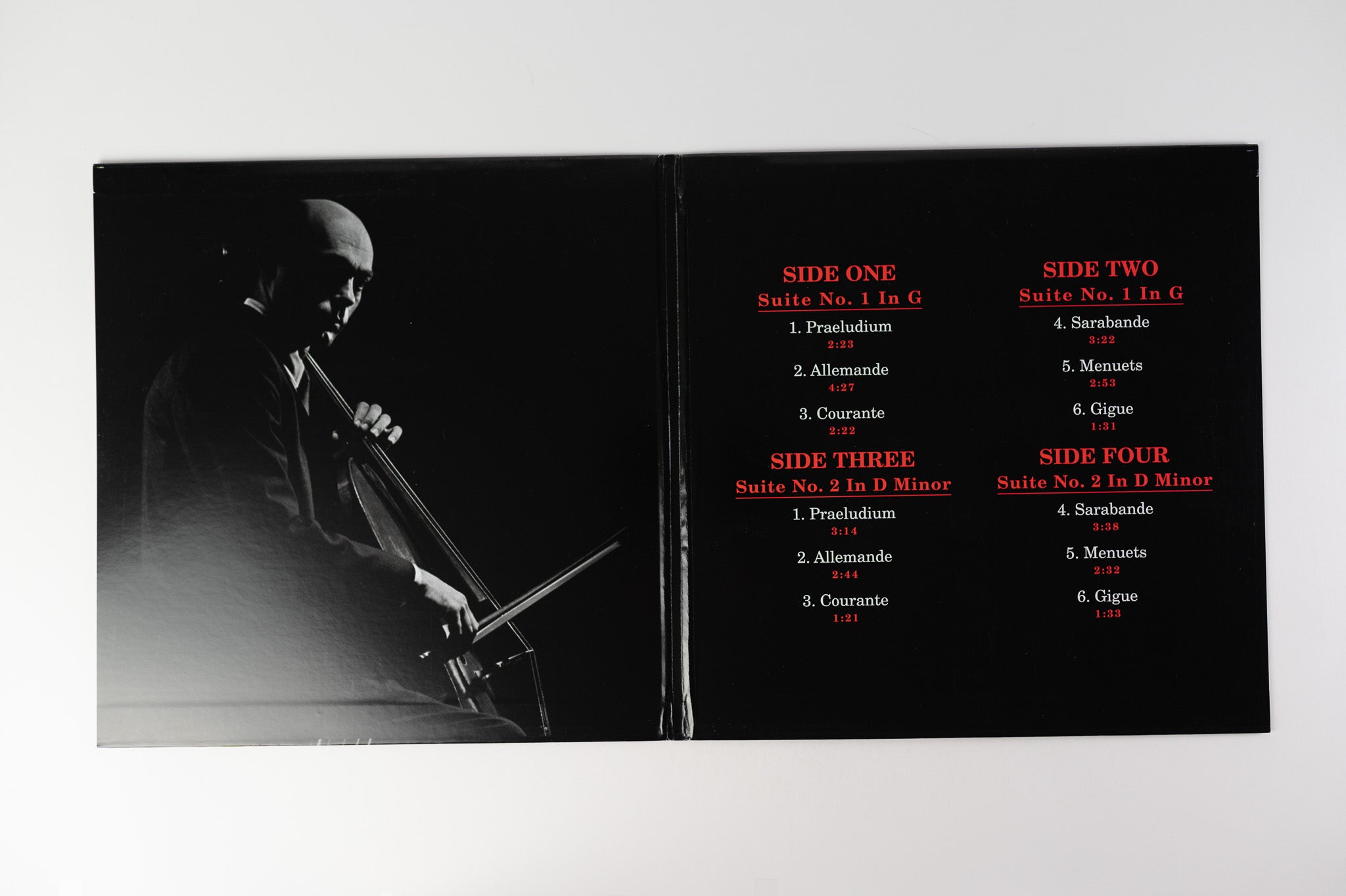 Johann Sebastian Bach - Suites For Unaccompanied Cello Complete on Analogue Productions Deluxe Ltd Box Set