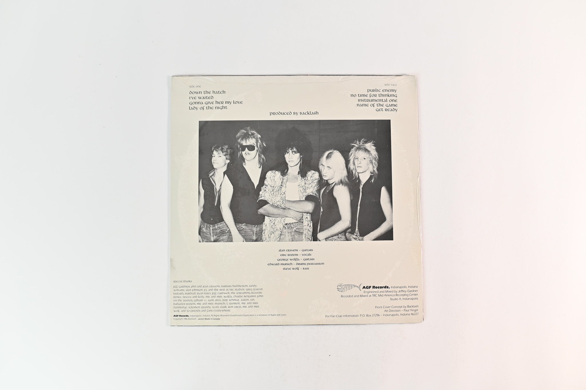 Backlash - Backlash on AGF Sealed