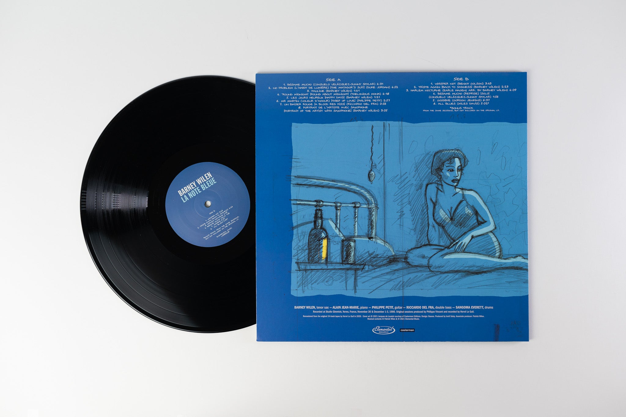 Barney Wilen - La Note Bleue on Elemental RSD Ltd Numbered Box Set