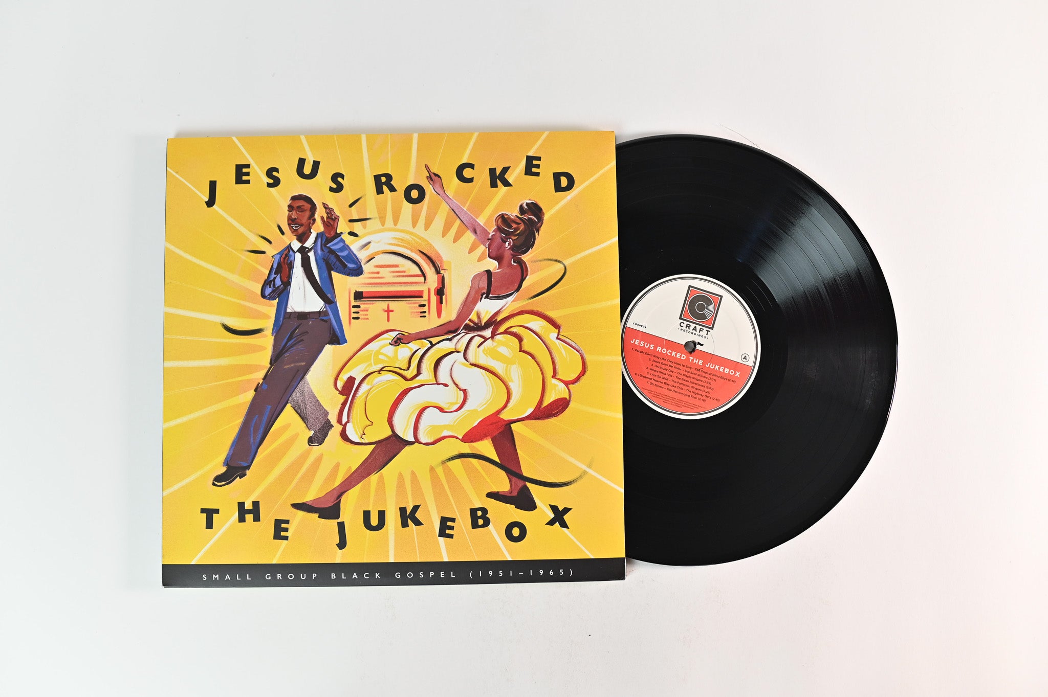 Various - Jesus Rocked The Jukebox (Small Group Black Gospel 1951-1965) on Craft Recordings