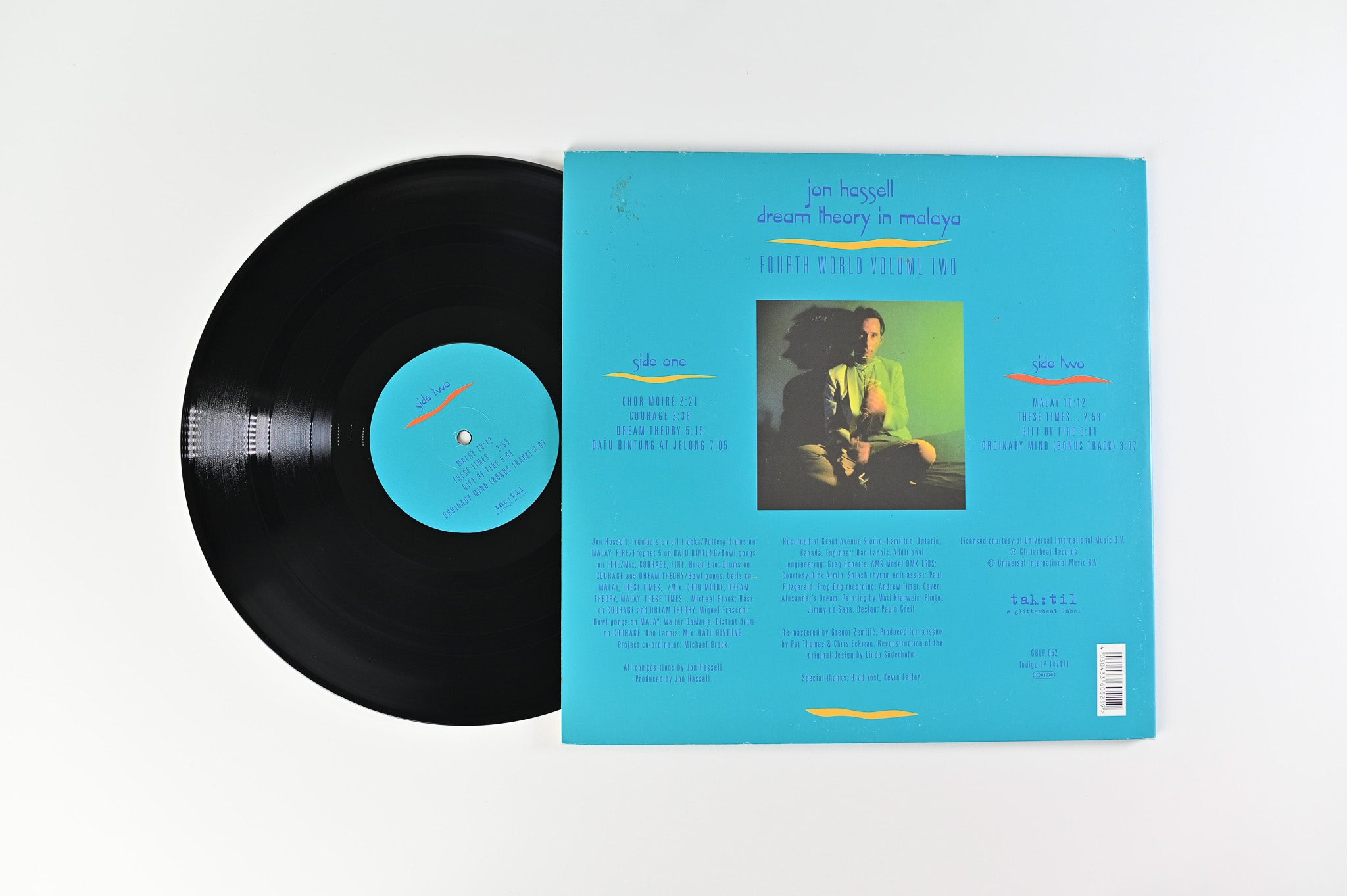 Jon Hassell - Dream Theory In Malaya (Fourth World Volume Two) on Glitterbeat 180 Gram Reissue