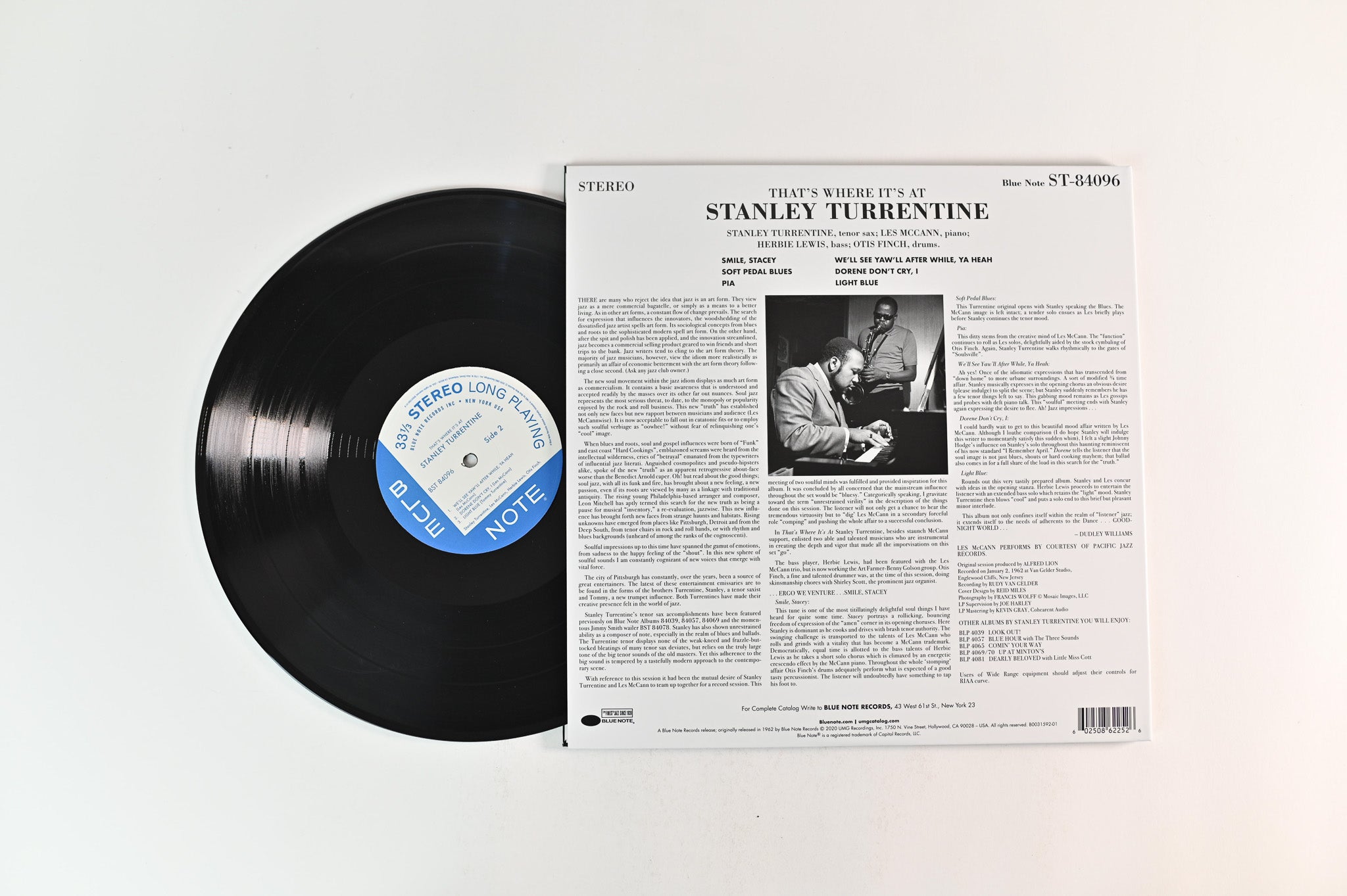 Stanley Turrentine - That's Where It's At on Blue Note Tone Poets Series Reissue