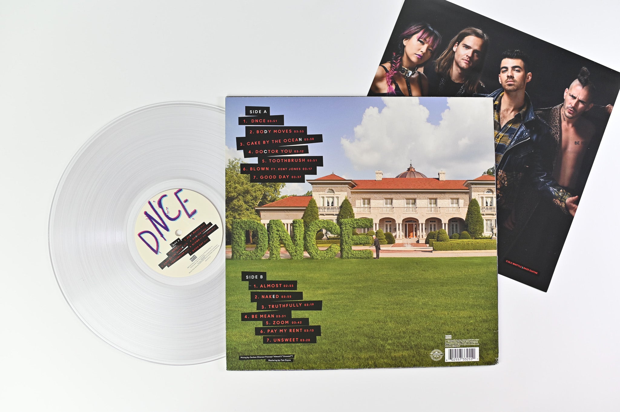 DNCE - DNCE on Republic Ltd Clear Vinyl