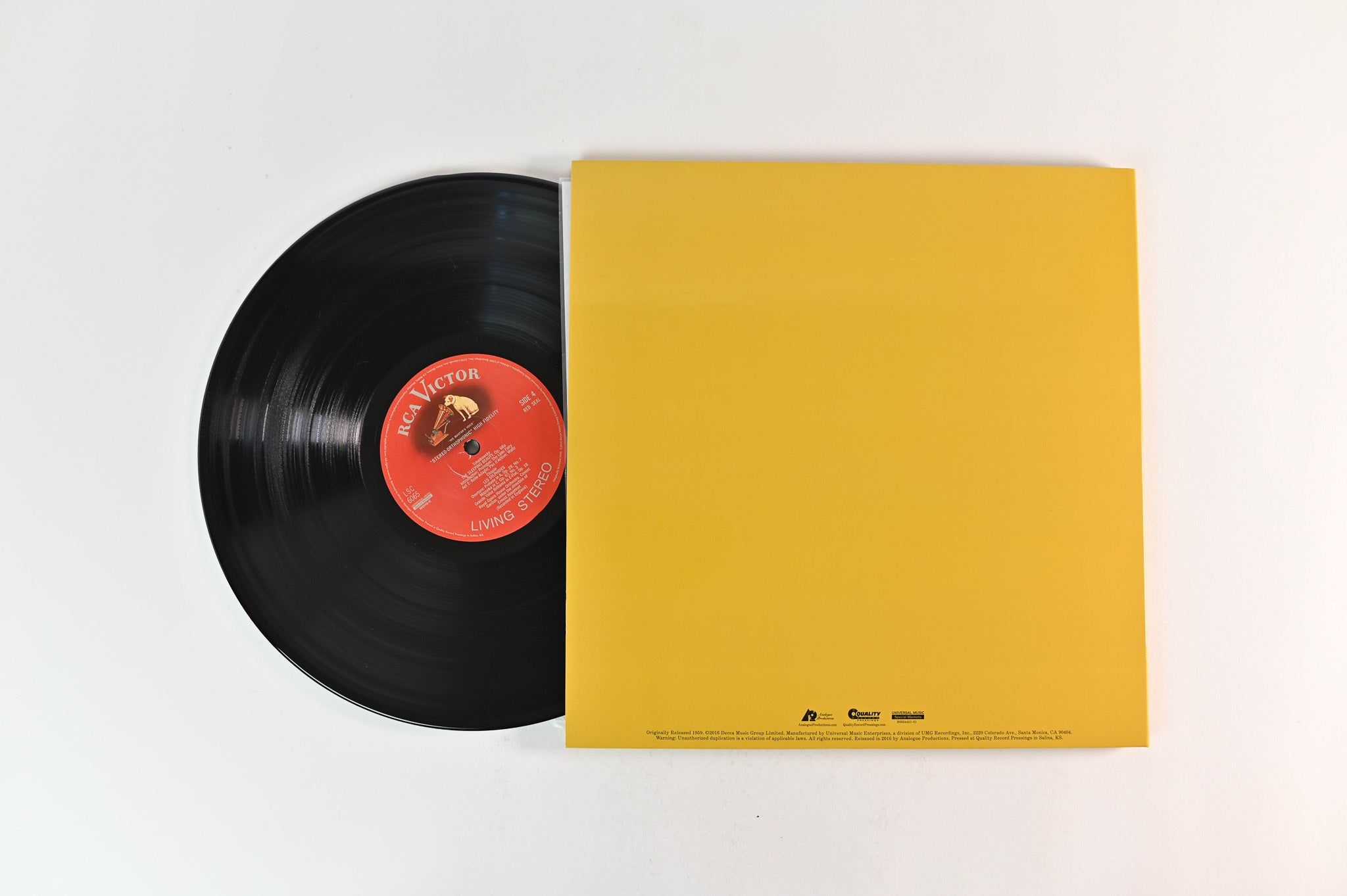 Ernest Ansermet - The Royal Ballet Gala Performances Analogue Productions 180 Gram Reissue