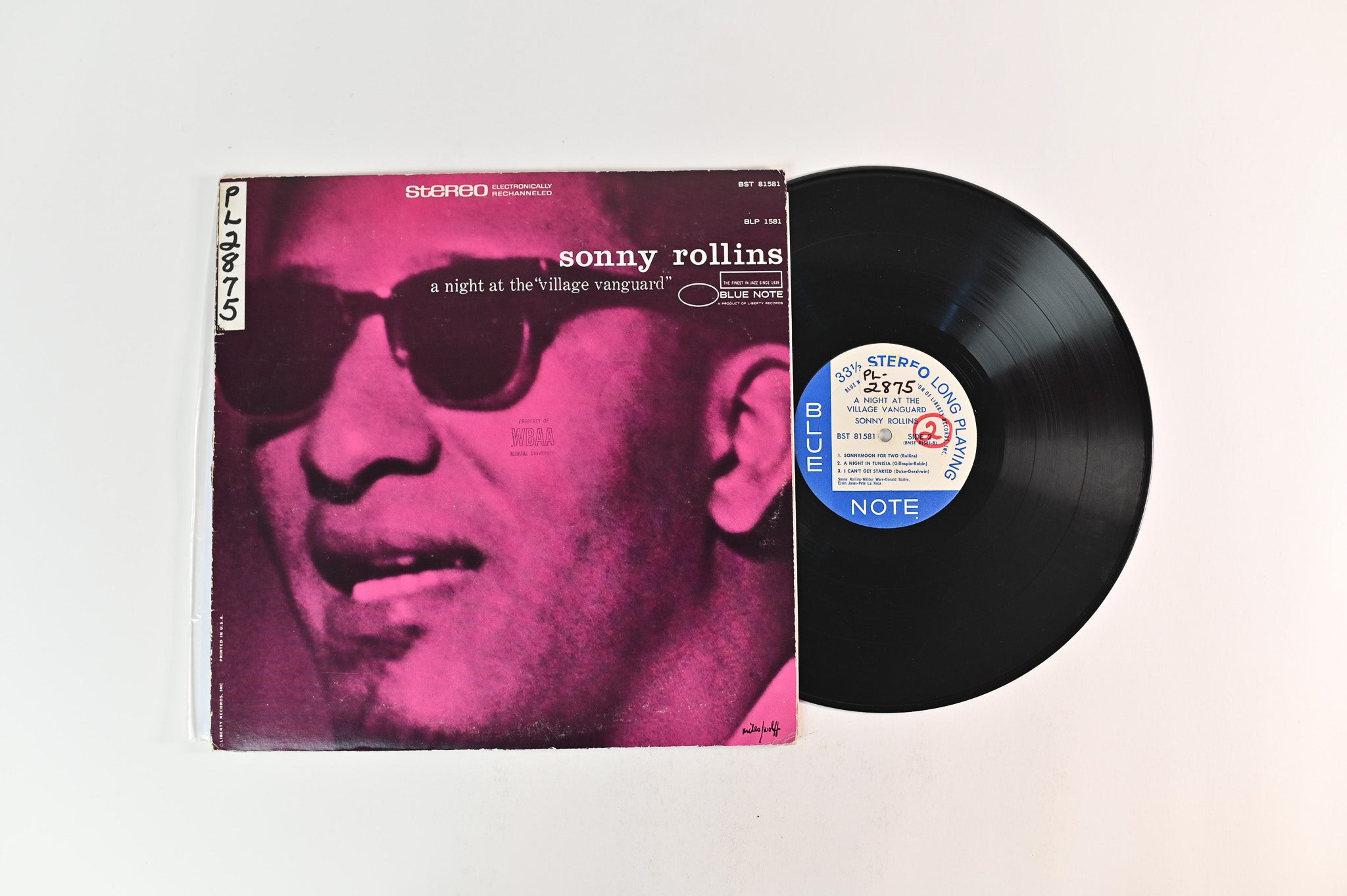 Sonny Rollins - A Night At The "Village Vanguard" on Blue Note Stereo Liberty Reissue