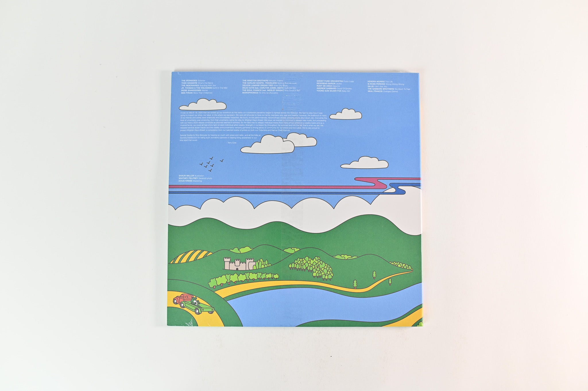 Various - Brighter Days Ahead on Colemine Ltd Random Color Vinyl Sealed