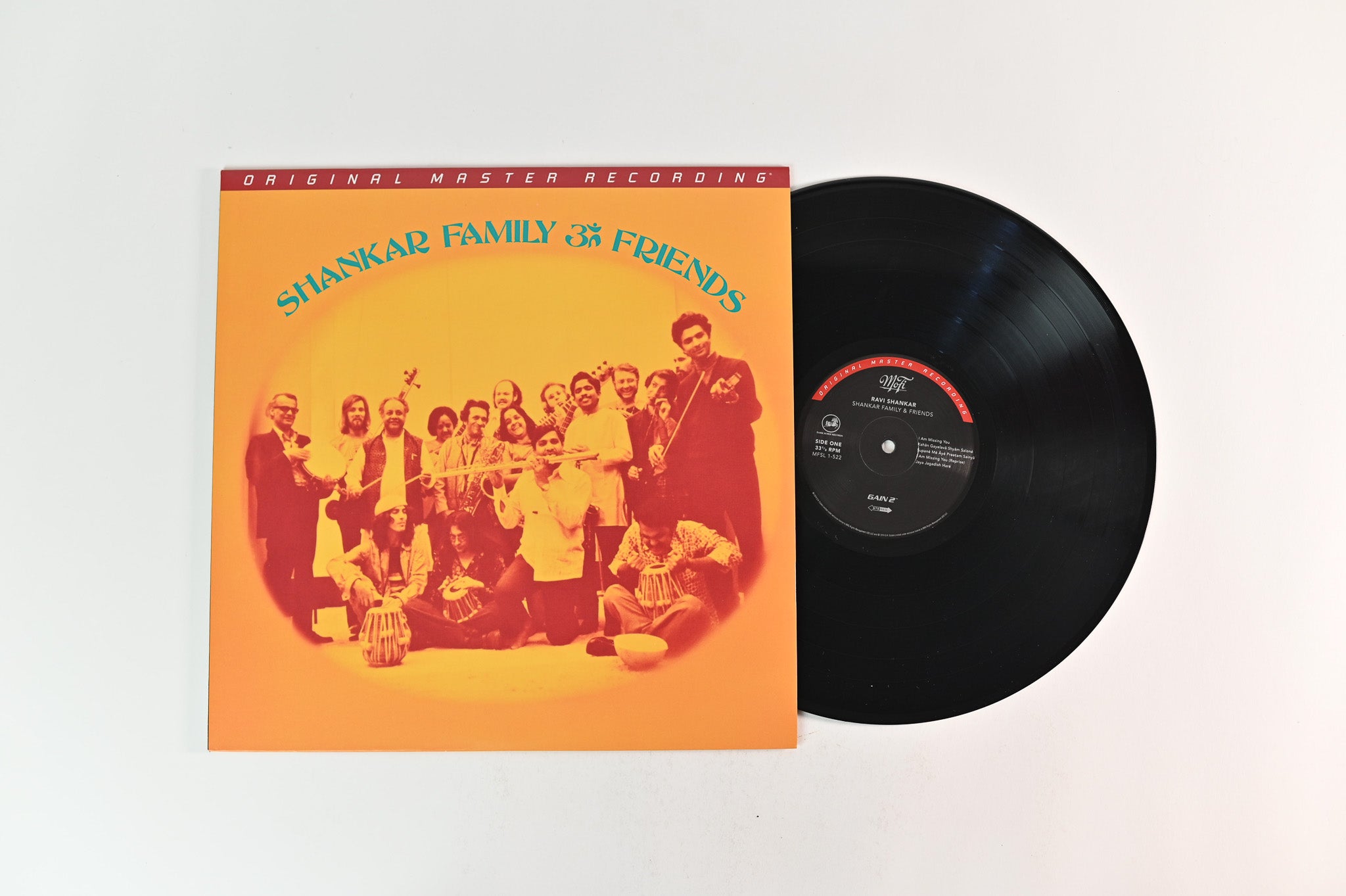 Ravi Shankar - Shankar Family & Friends on Mobile Fidelity Sound Lab Ltd Numbered 180 Gram Reissue