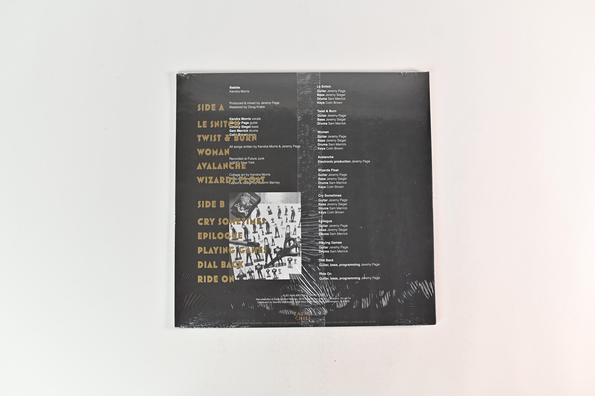 Kendra Morris - Babble on Karma Chief Ltd Freak Swirl Sealed