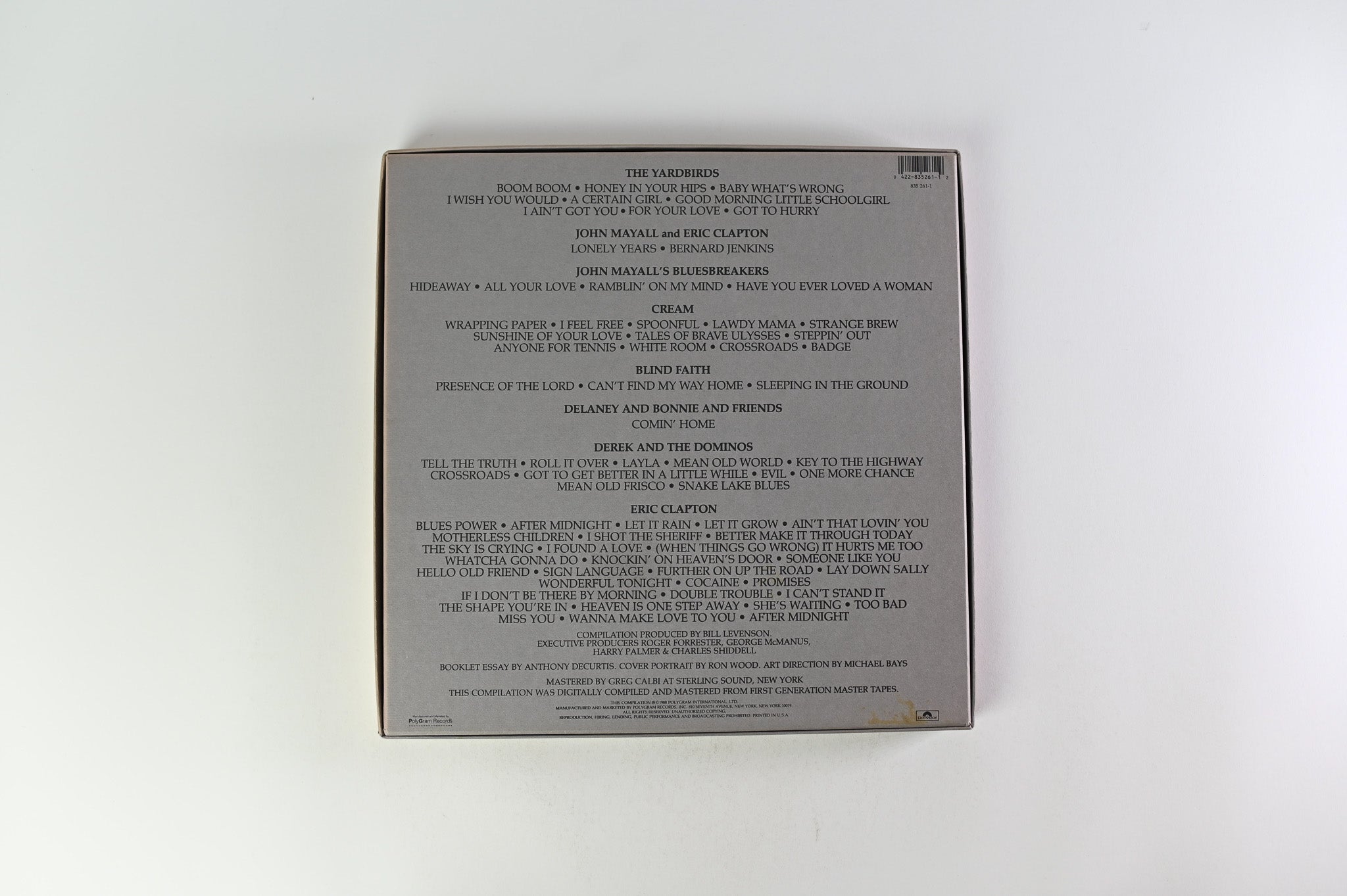 Eric Clapton - Crossroads on Polydor Box Set