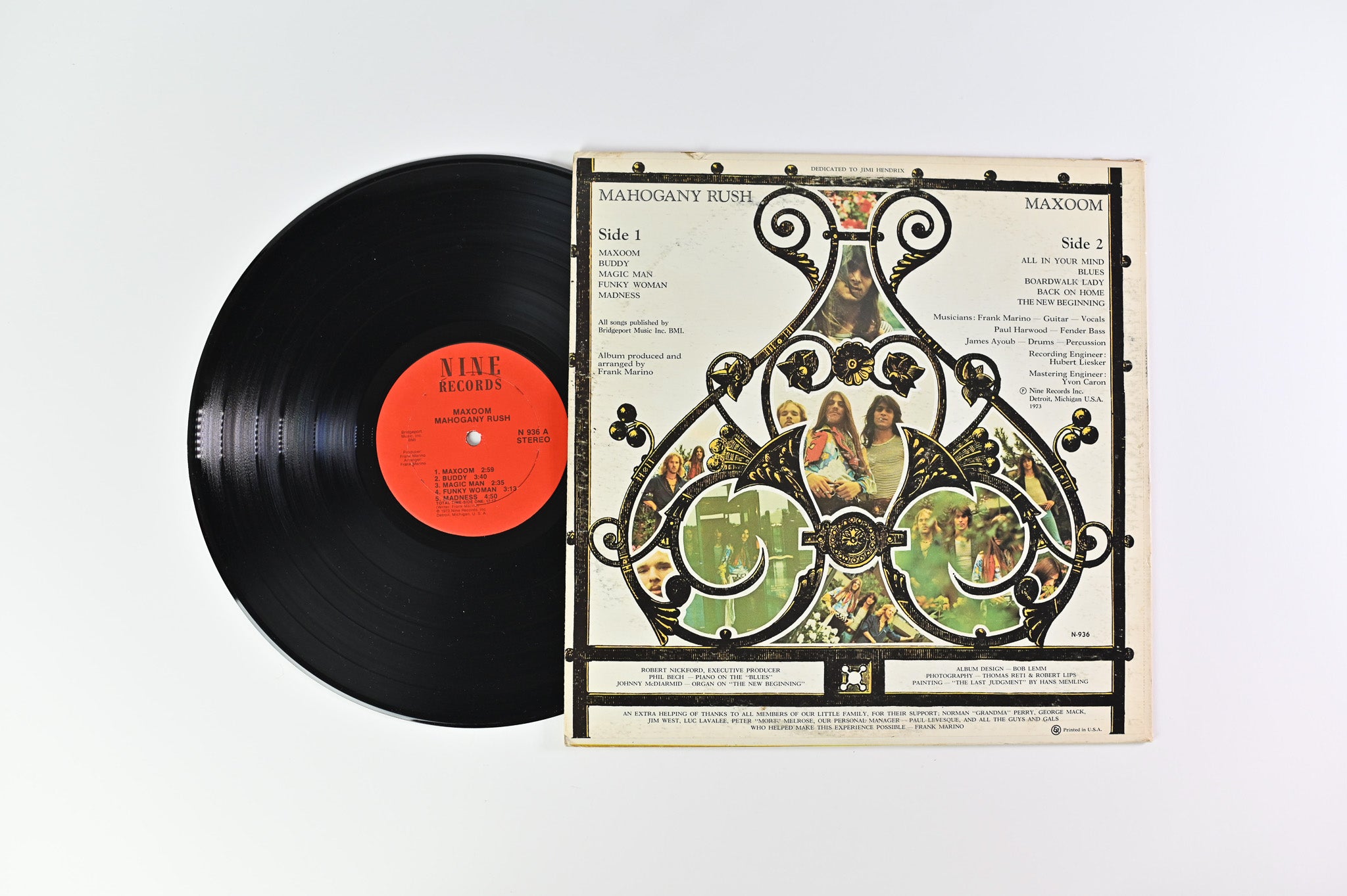 Mahogany Rush - Maxoom on Nine Records