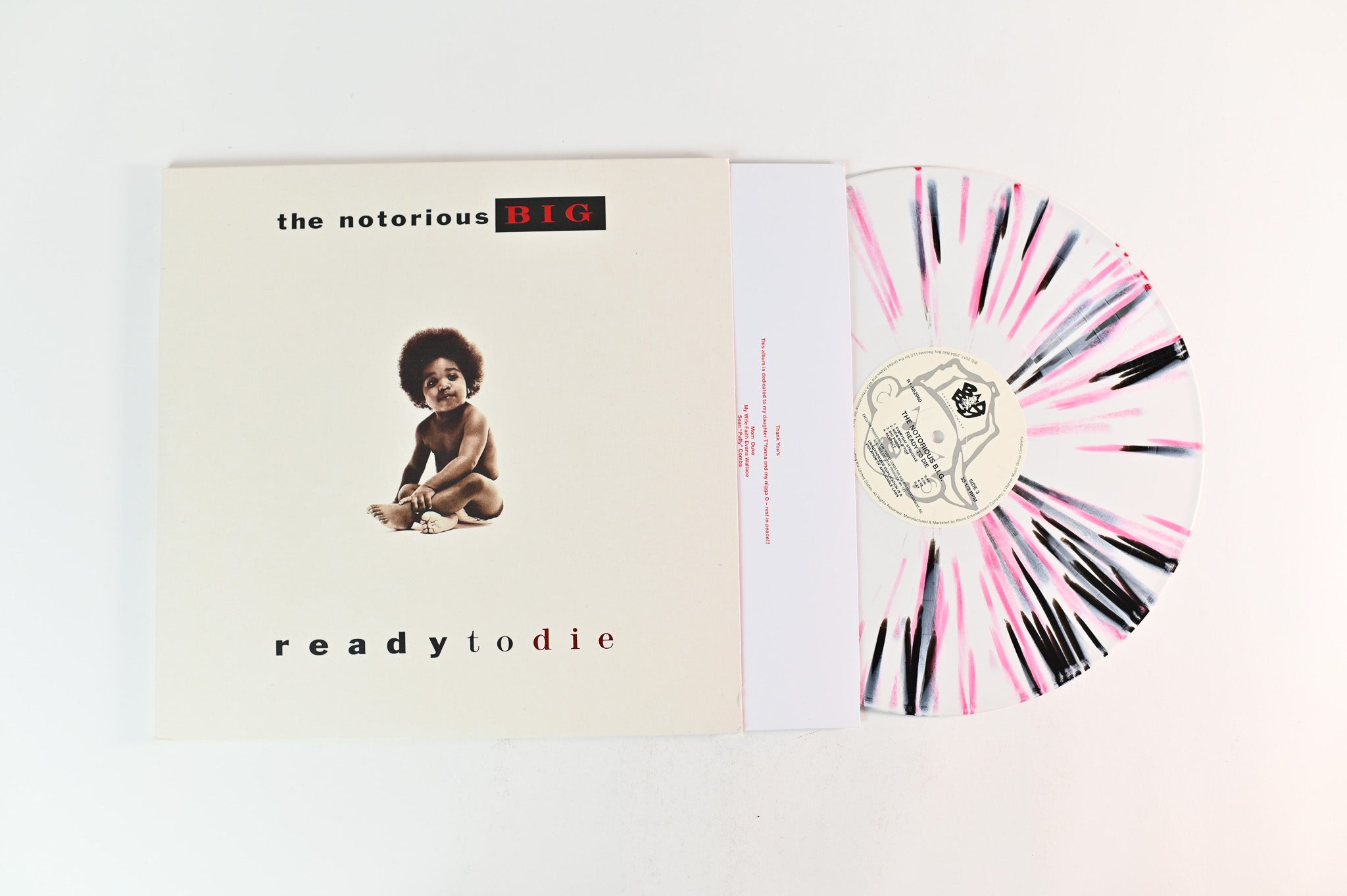 Notorious B.I.G. - Ready To Die on Bad Boy Vinyl Me Please Club Edition Repress