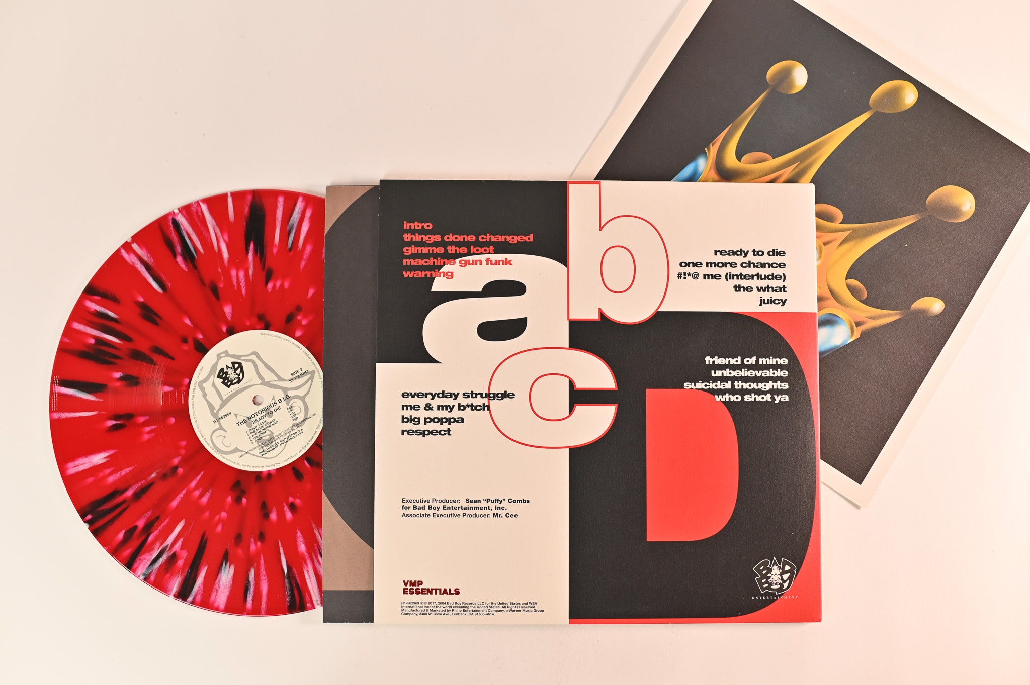 Notorious B.I.G. - Ready To Die on Bad Boy Vinyl Me Please Club Edition Repress