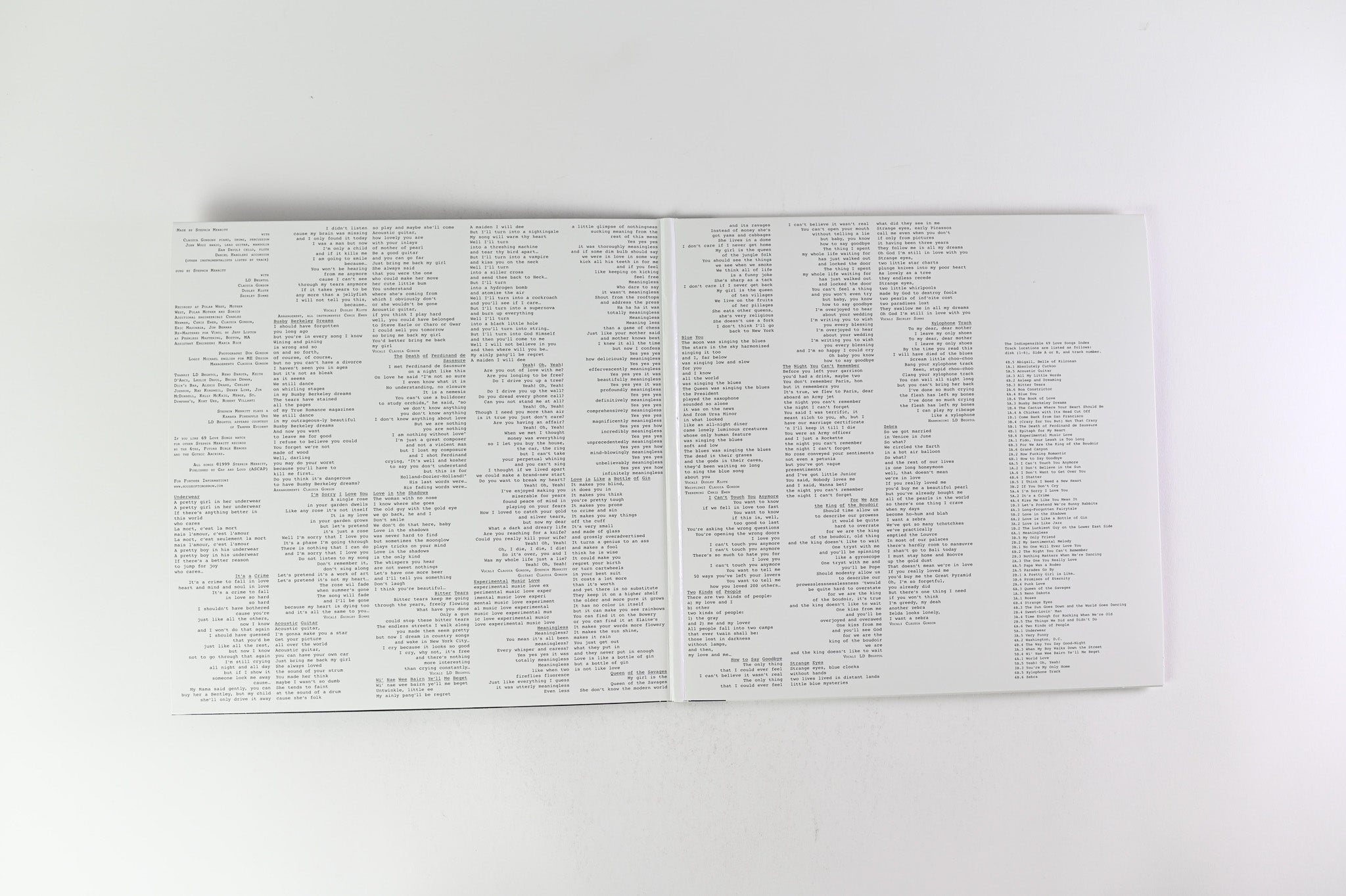 The Magnetic Fields - 69 Love Songs on Merge 10" Box Set