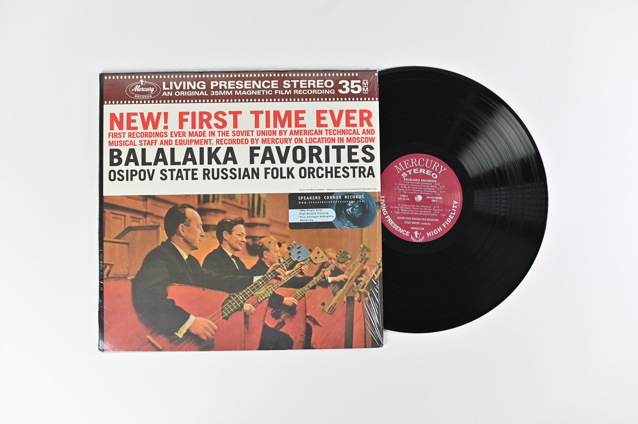 Osipov State Russian Folk Orchestra - Balalaika Favorites on Mercury Speakers Corner Stereo Reissue
