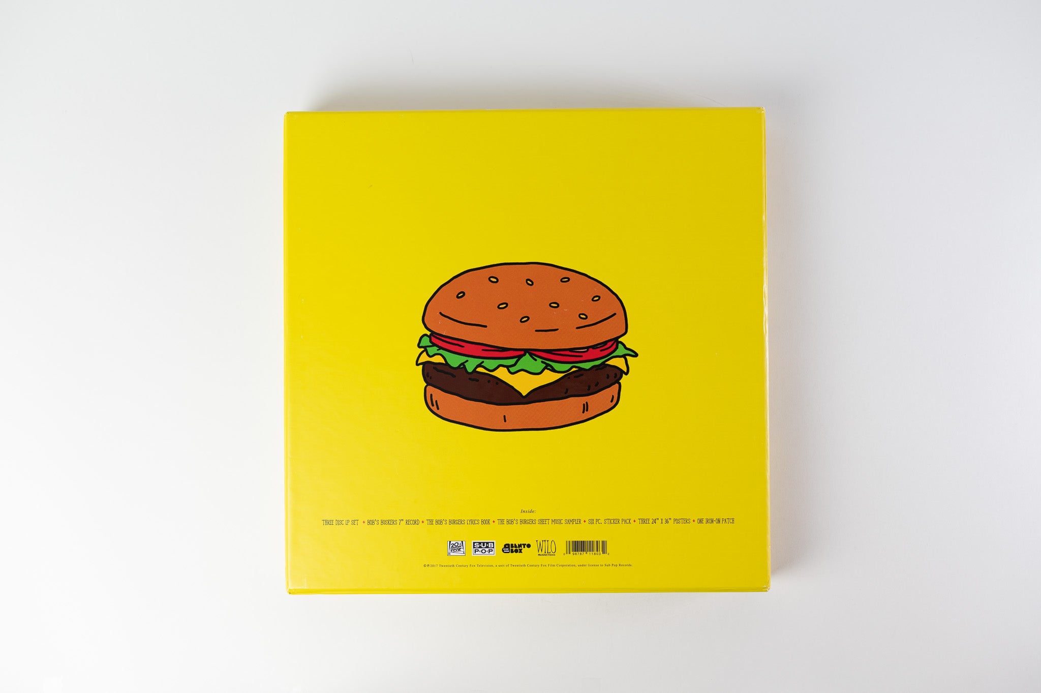 Bob's Burgers - The Bob's Burgers Music Album on Sub Pop Deluxe Ltd Colored Vinyl Box Set