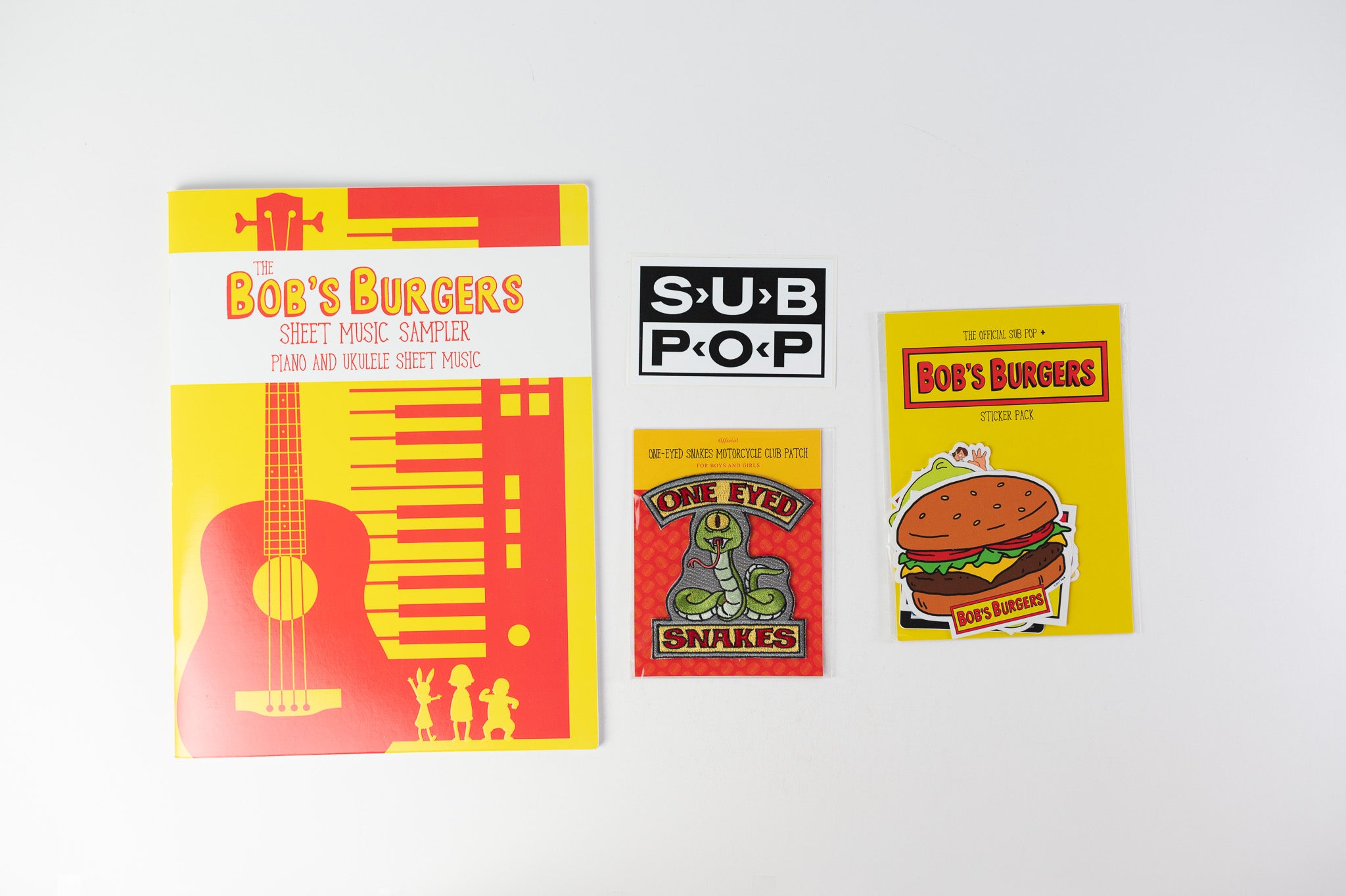 Bob's Burgers - The Bob's Burgers Music Album on Sub Pop Deluxe Ltd Colored Vinyl Box Set
