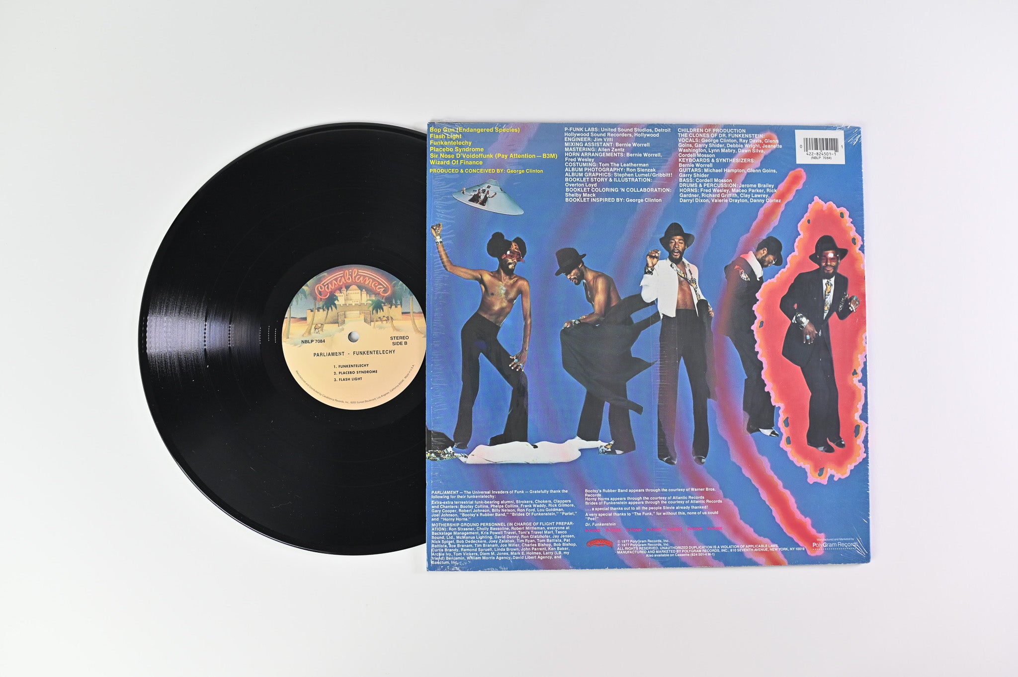 Parliament - Funkentelechy Vs. The Placebo Syndrome on Casablanca Reissue