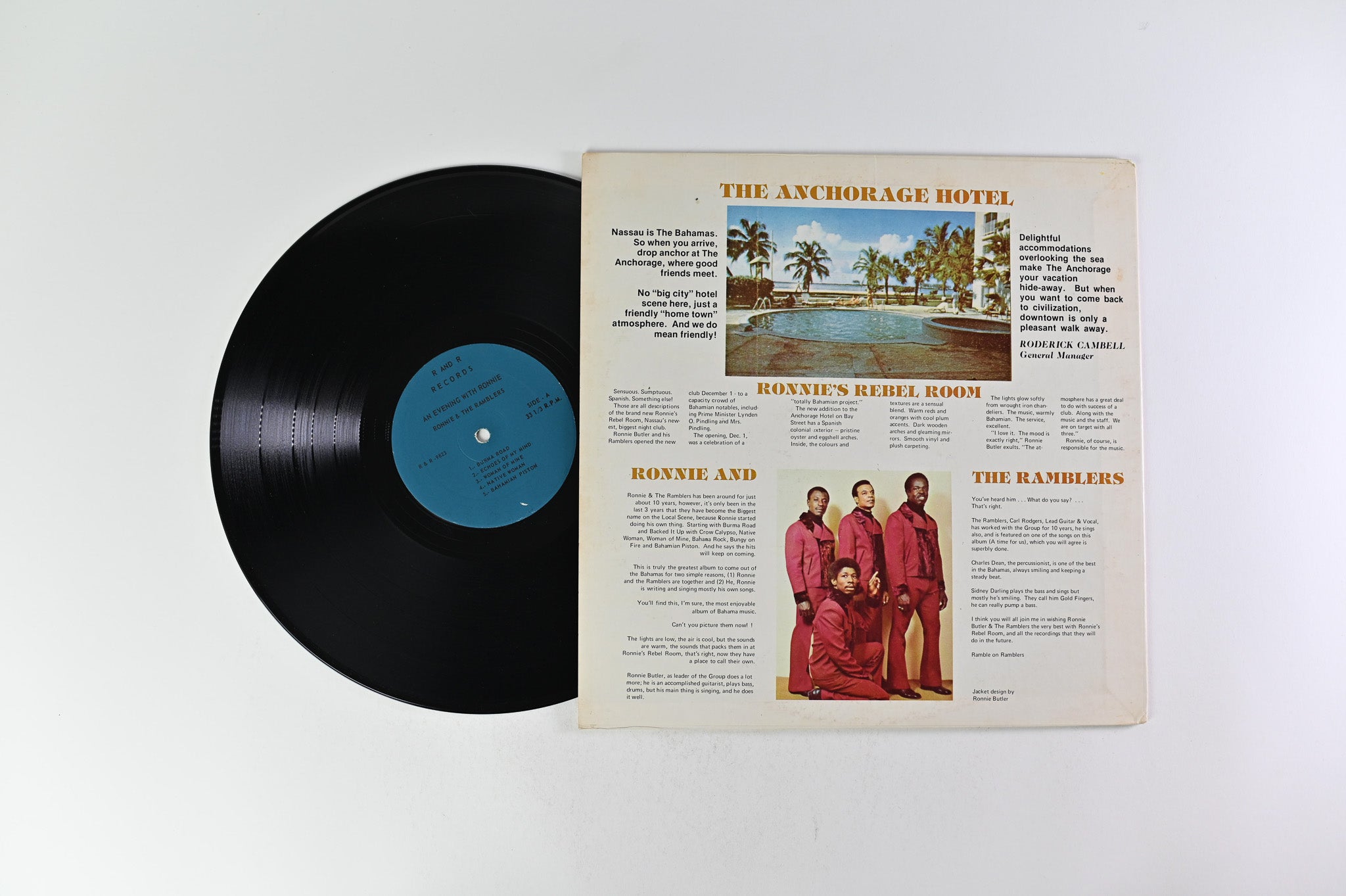 Ronnie And The Ramblers – An Evening With Ronnie At Ronnie's Rebel Room on R & RR Records