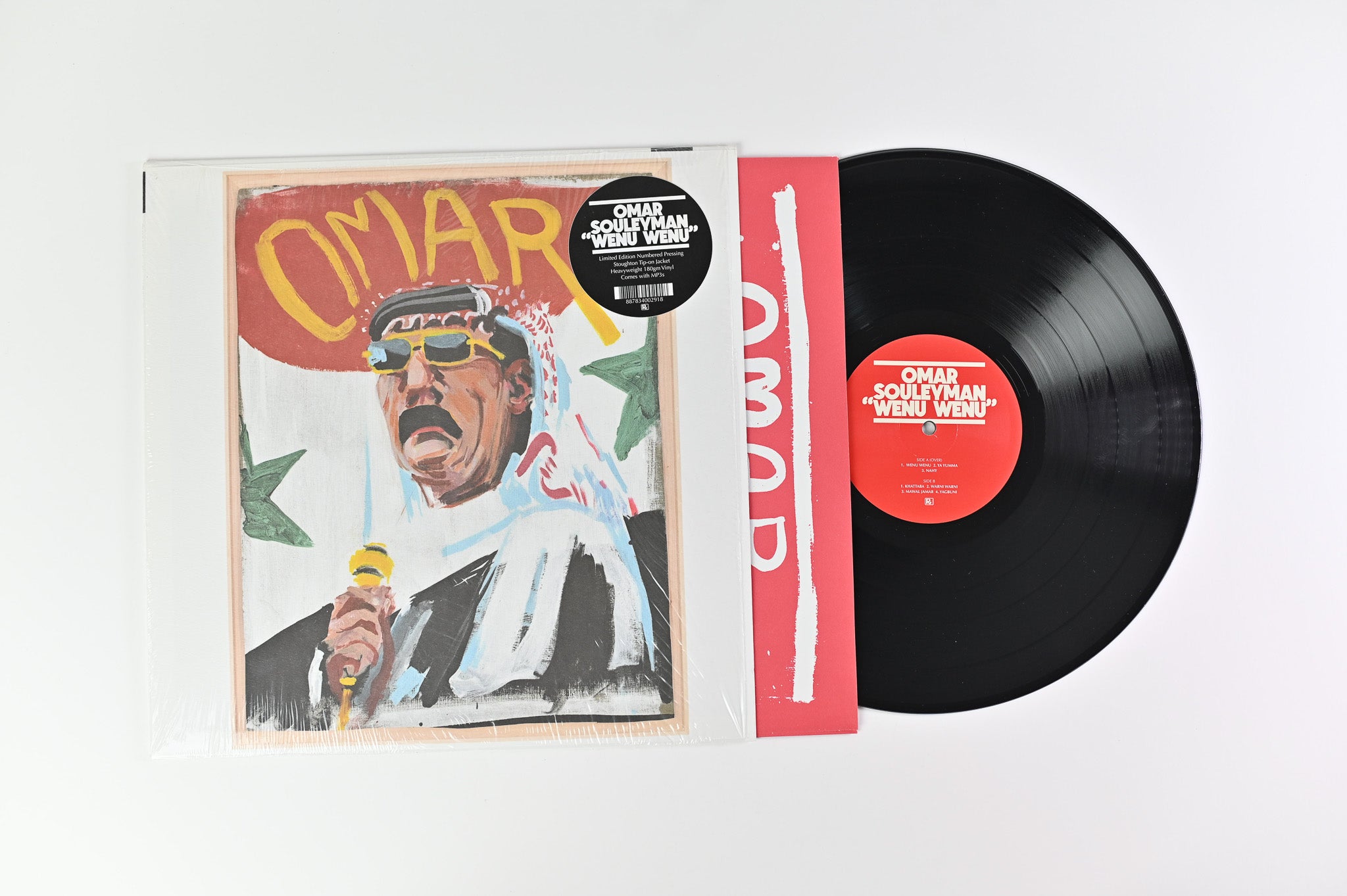 Omar Souleyman - Wenu Wenu on Ribbon Music Ltd Numbered Pressing