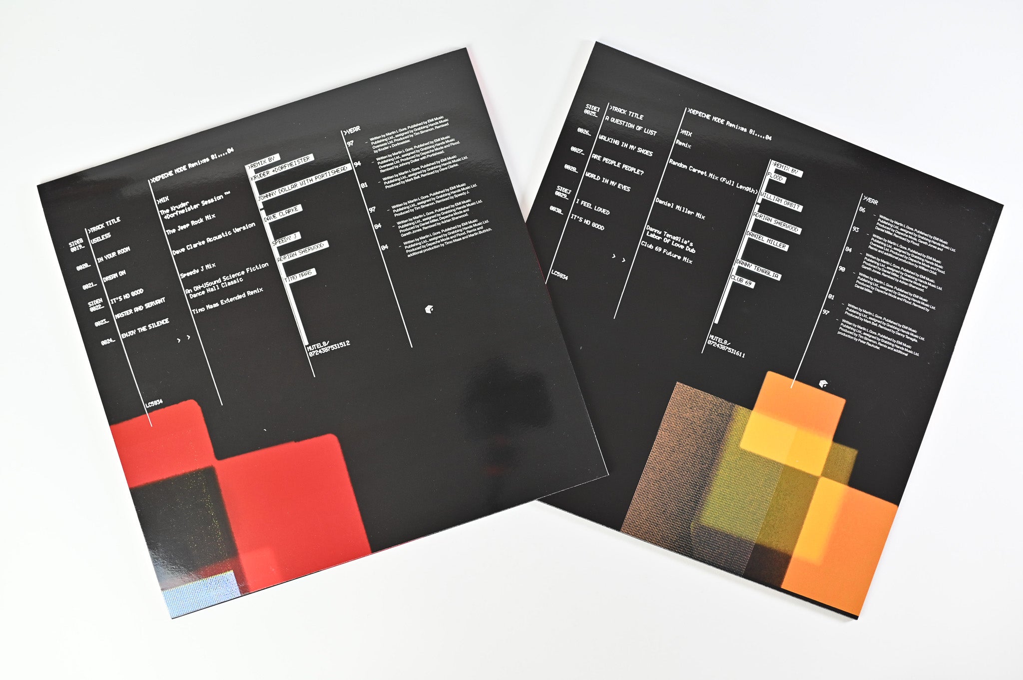 Depeche Mode - Remixes 81····04 on Mute Ltd Numbered Box Set