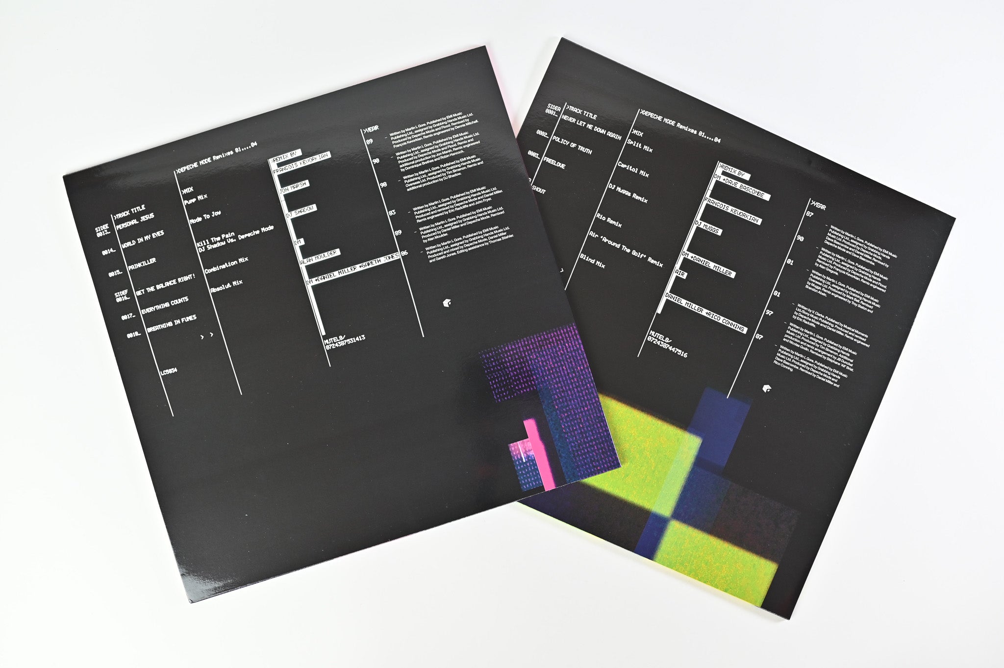 Depeche Mode - Remixes 81····04 on Mute Ltd Numbered Box Set