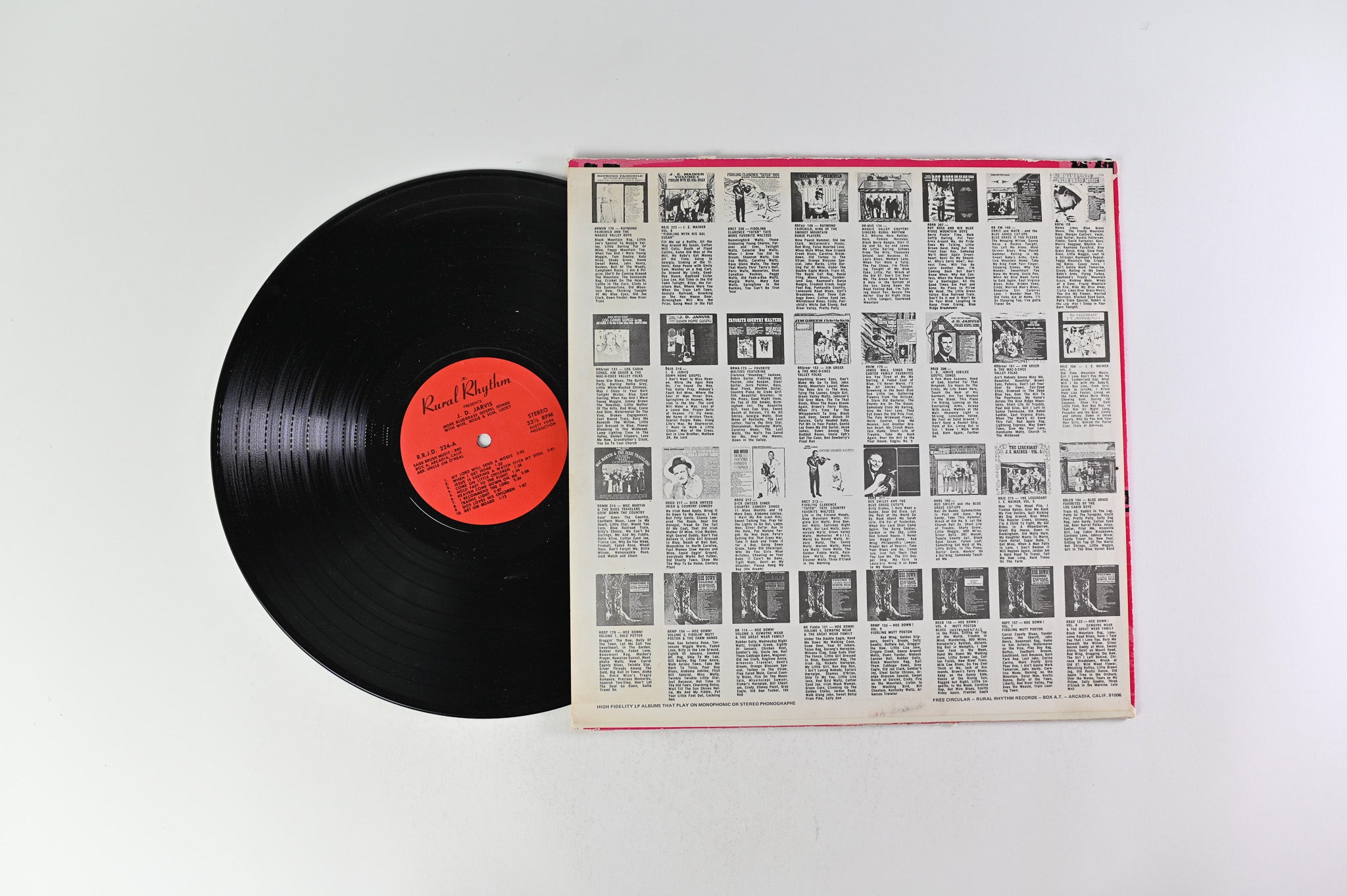 J. D. Jarvis – More Bluegrass Gospel Songs on Rural Rhythm Records