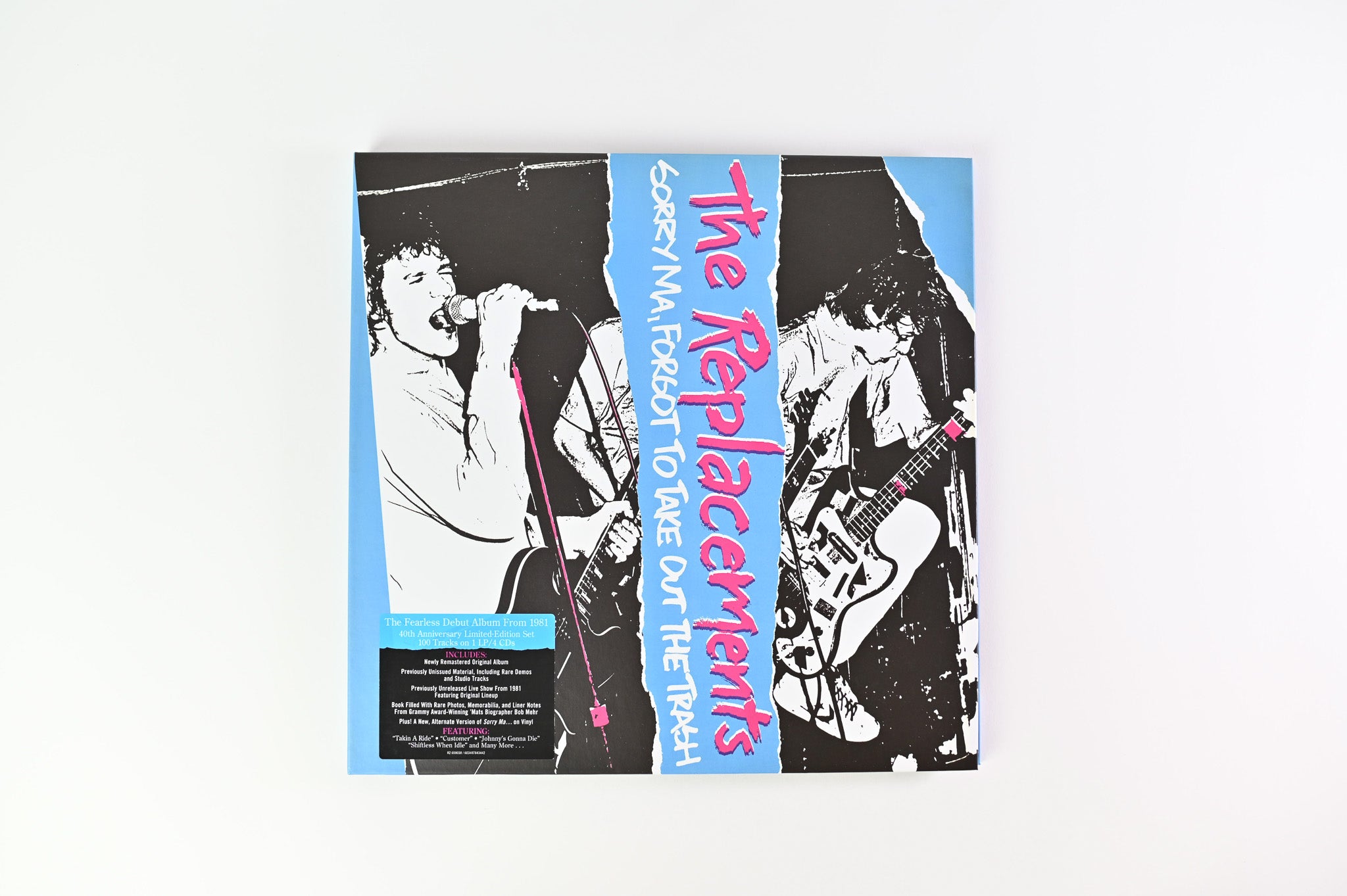 The Replacements - Sorry Ma, Forgot To Take Out The Trash on Twin Tone Rhino Ltd Reissue Booklet Set