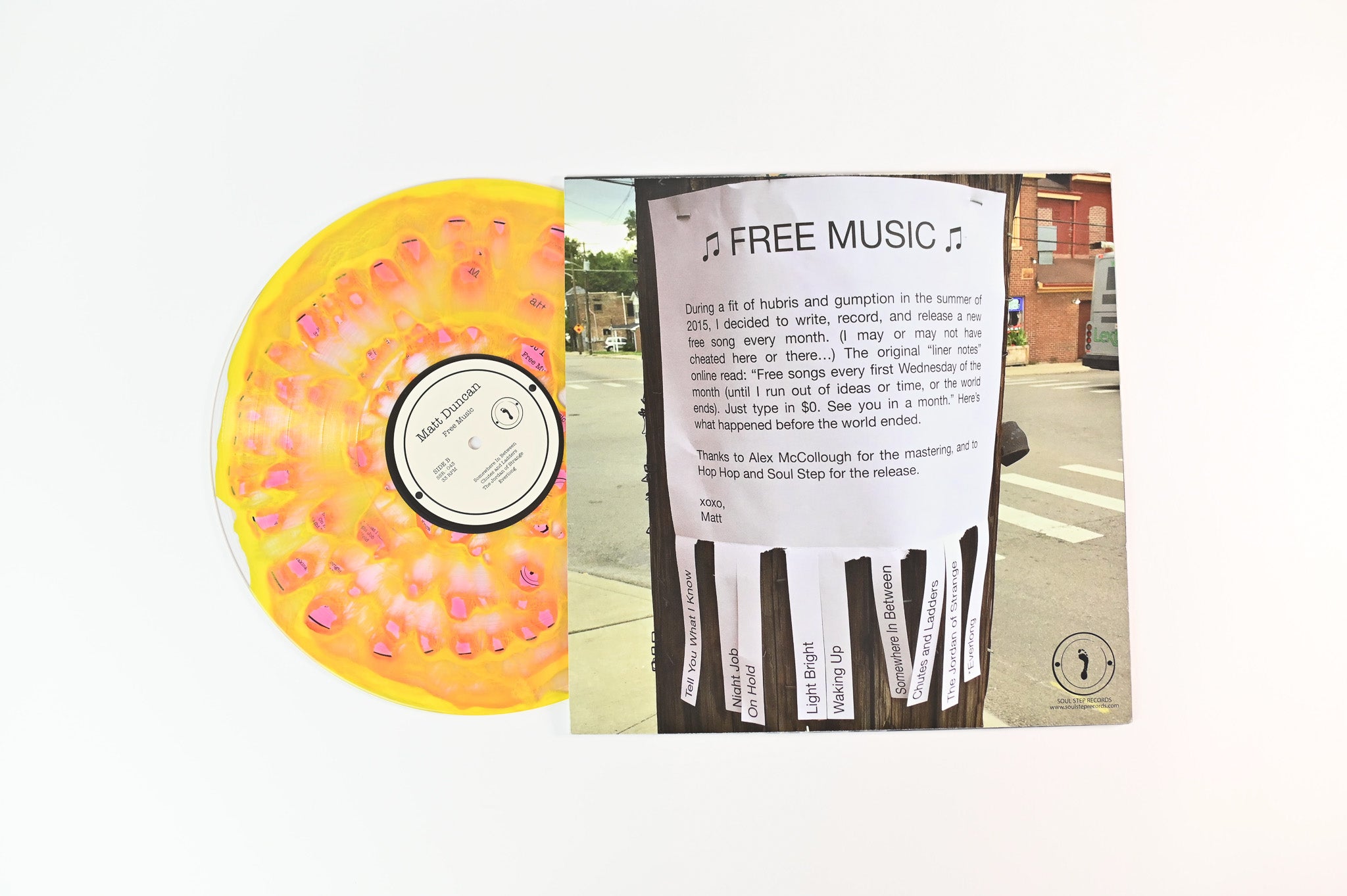 Matt Duncan - Free Music on Soul Step Ltd Wax Mage Variant