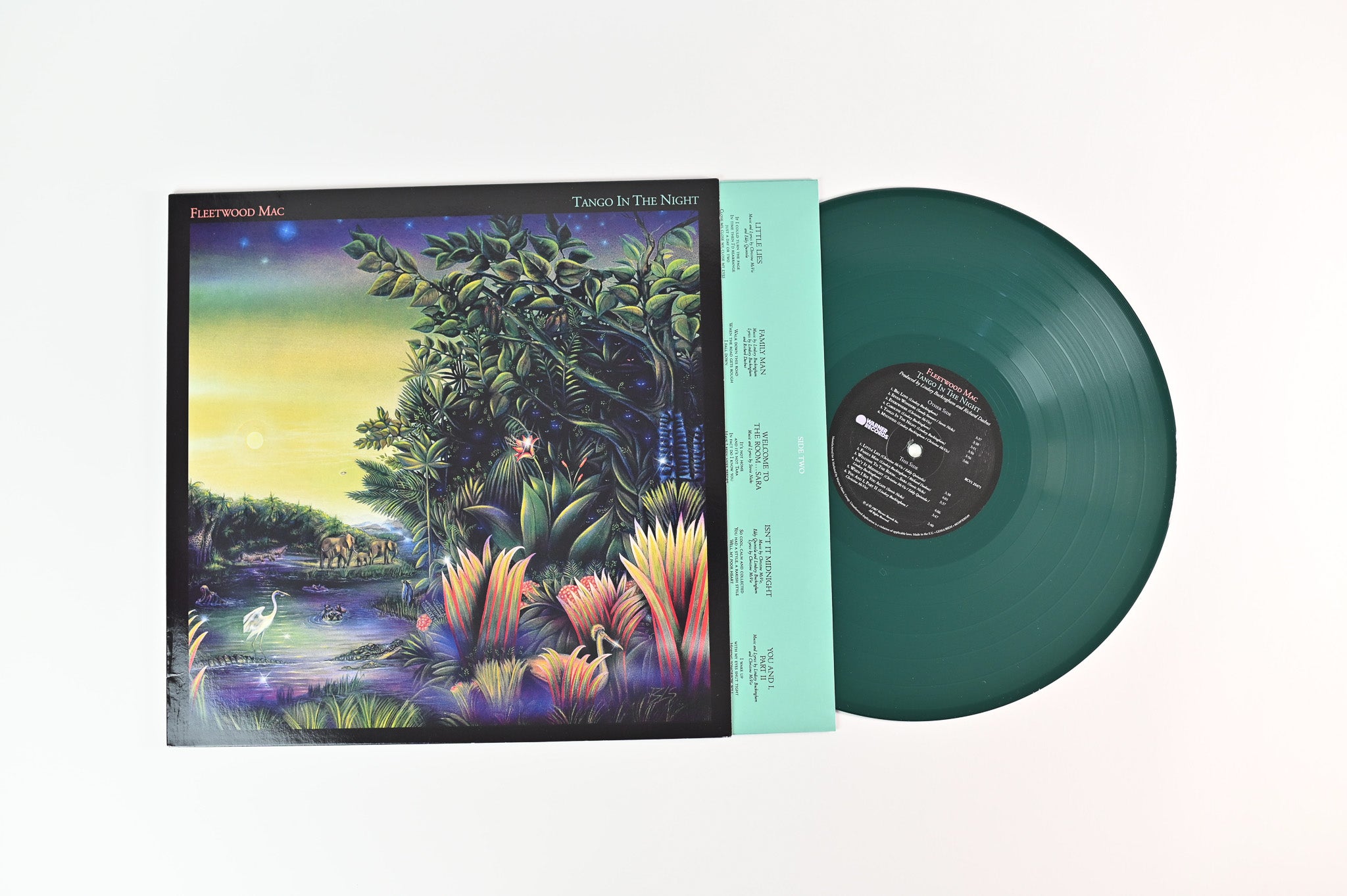 Fleetwood Mac - Tango In The Night on Warner Green Vinyl Reissue