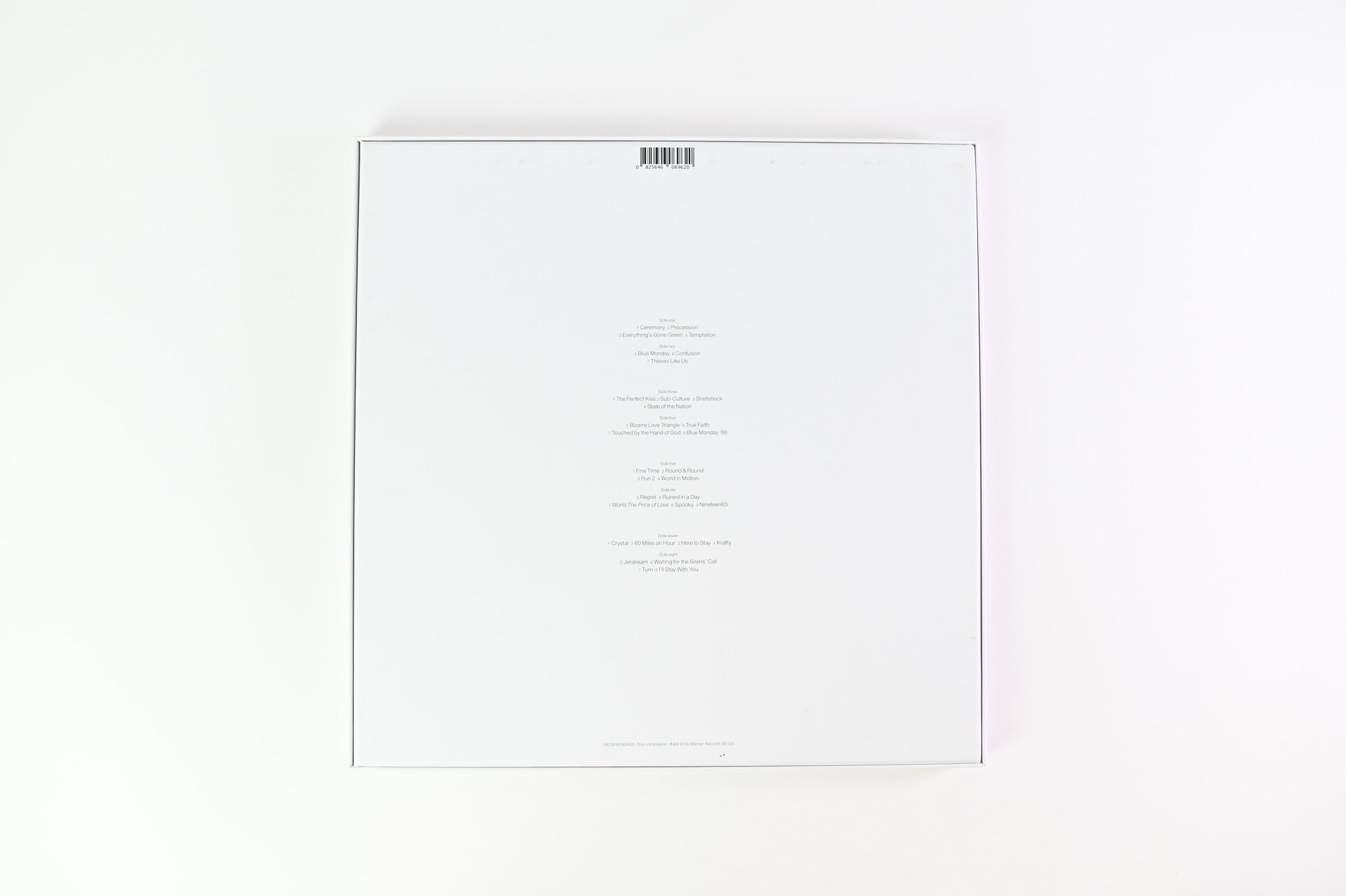 New Order - Singles on Warner Music Box Set