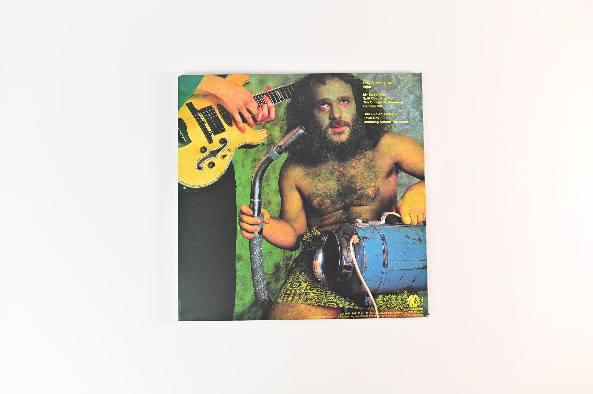 Phish - Lawn Boy on Jemp Green / Yellow Olfactory Hues Reissue