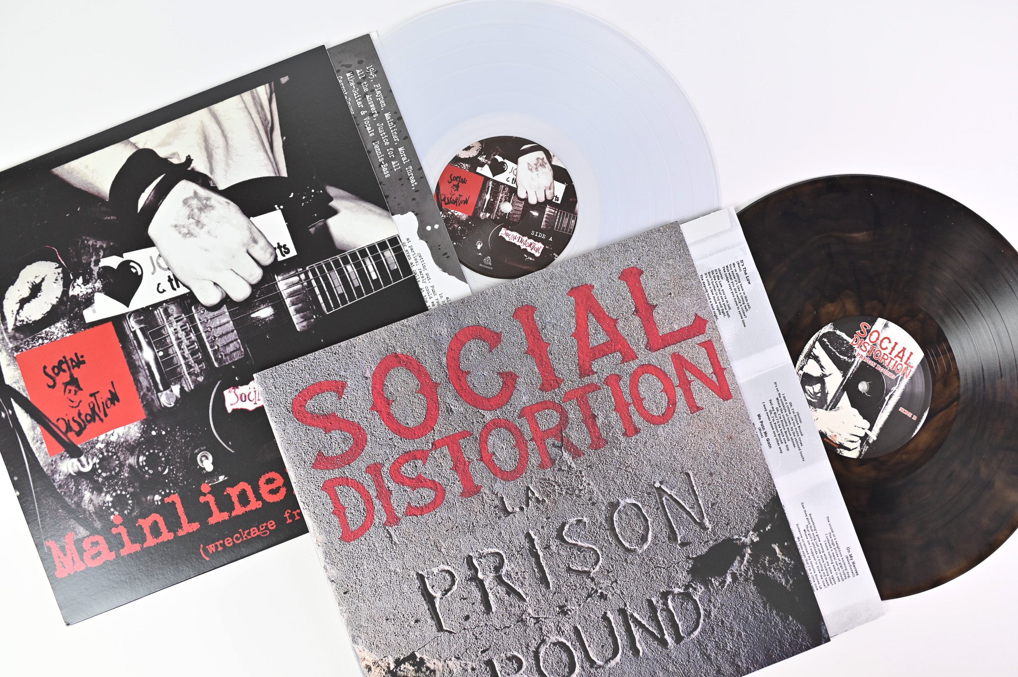 Social Distortion - The Independent Years 1983-2004 on Bicycle Music Ltd Colored Vinyl Box Set