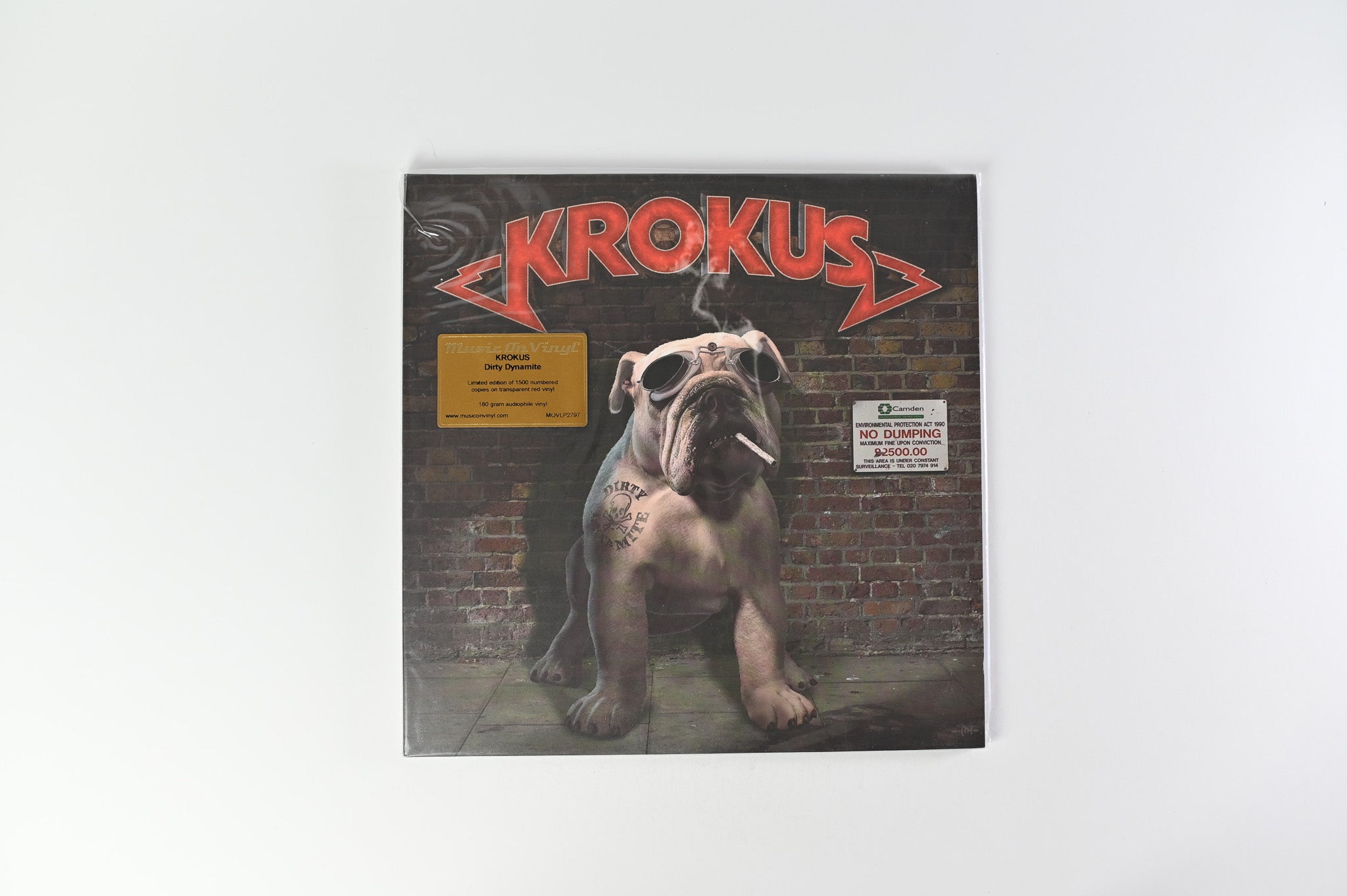 Krokus - Dirty Dynamite Music On Vinyl Ltd Red Translucent Reissue