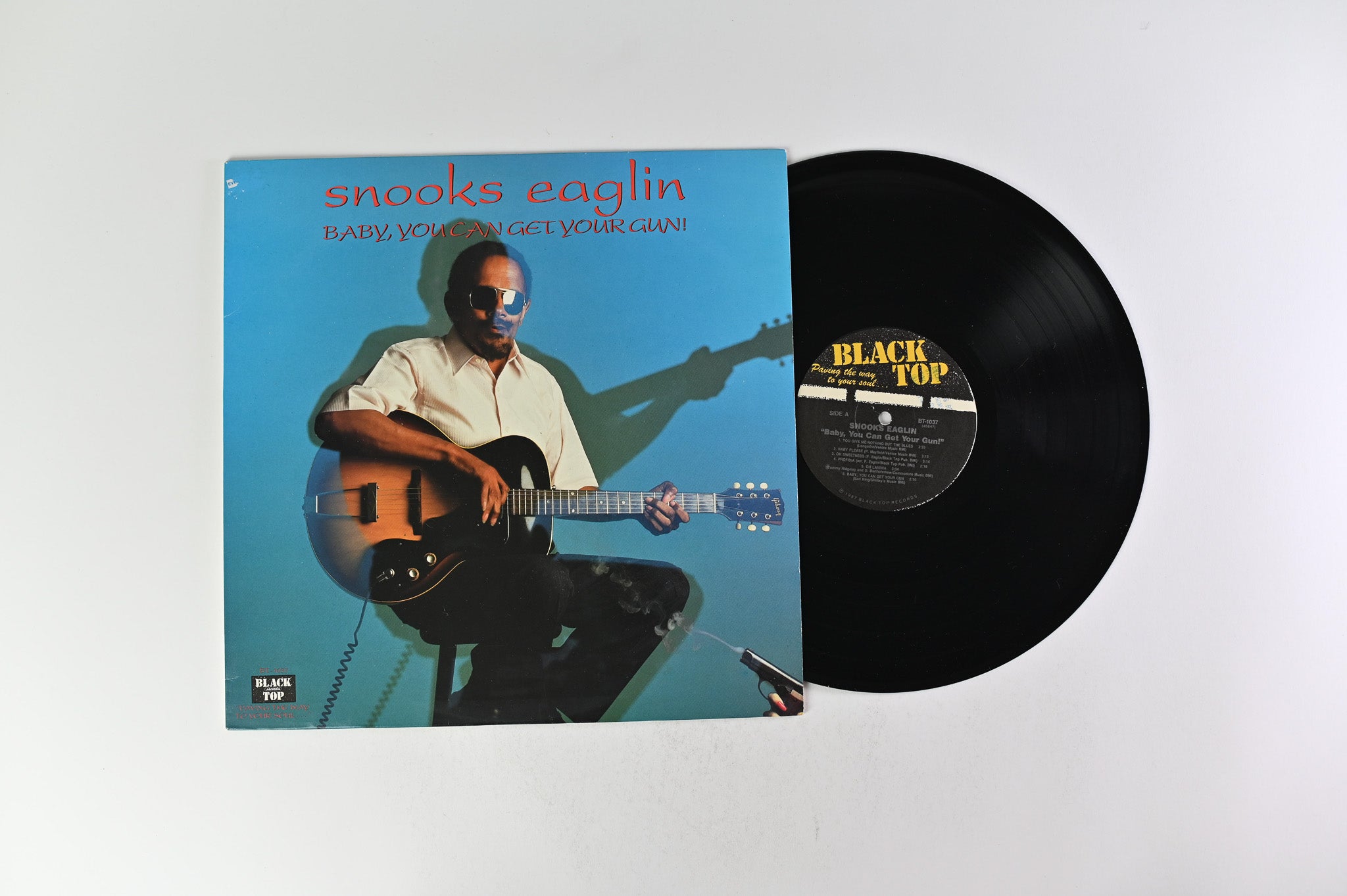 Snooks Eaglin – Baby, You Can Get Your Gun! on Black Top Records