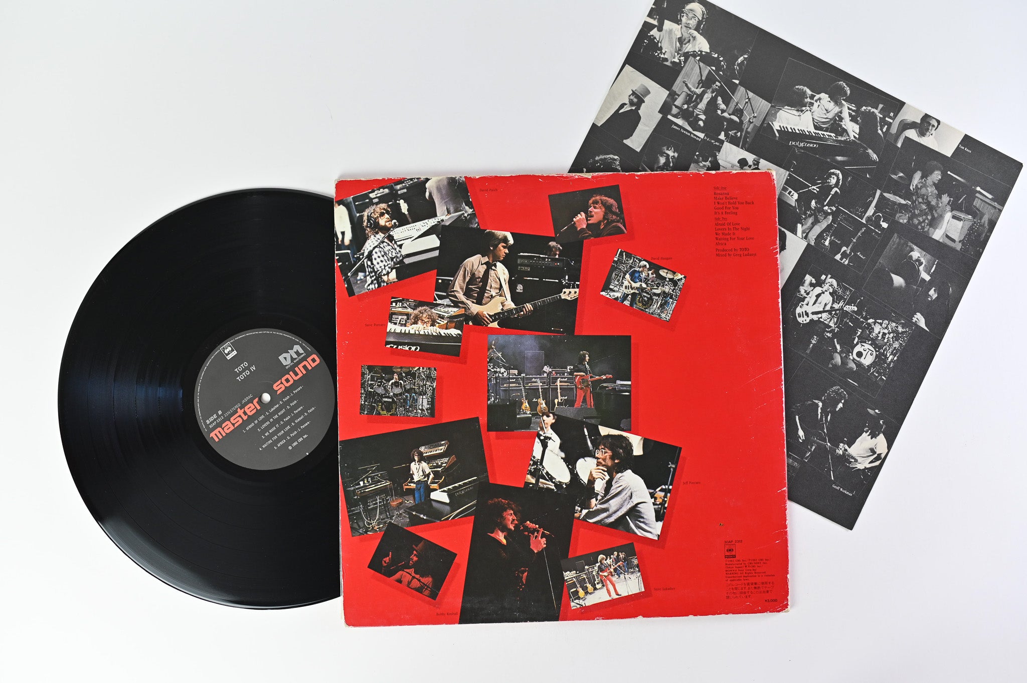 Toto - Toto IV on CBS/Sony Japan Master Sound DM