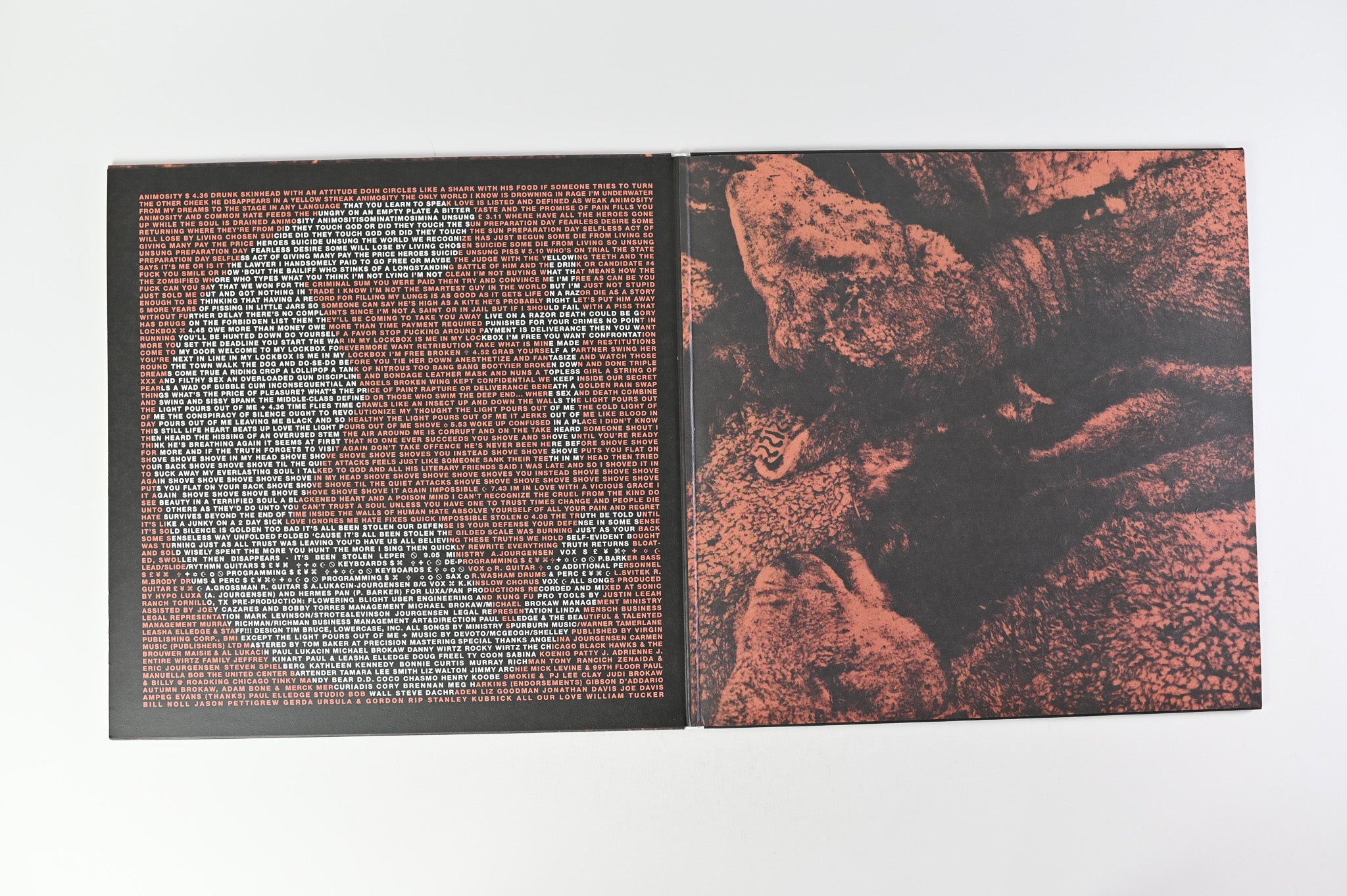 Ministry - Animositisomina Music On Vinyl Lt Numbered Orange Reissue