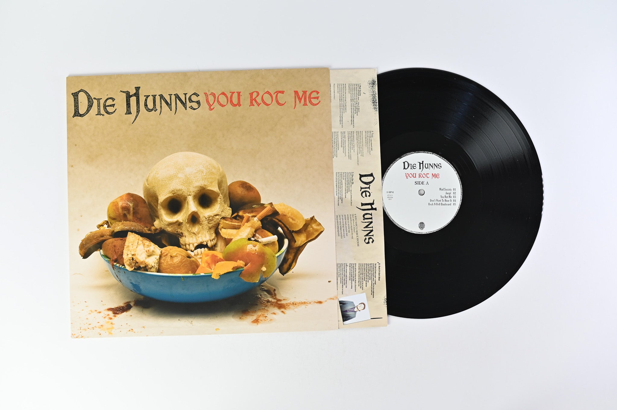 Die Hunns - You Rot Me on I Used To Fuck People Like You In Prison Records