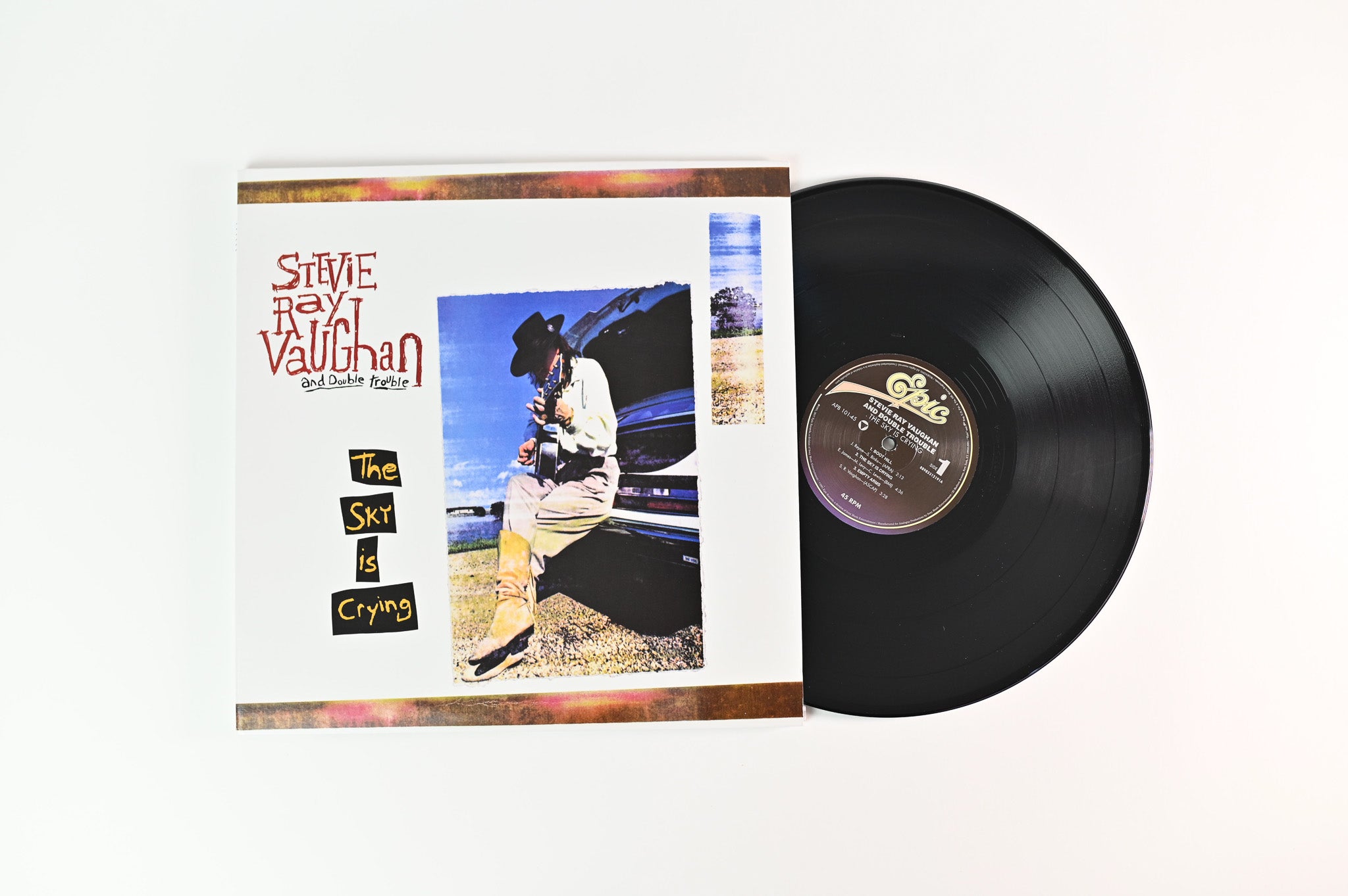 Stevie Ray Vaughan & Double Trouble - The Sky Is Crying on Analogue Productions 45 RPM Reissue