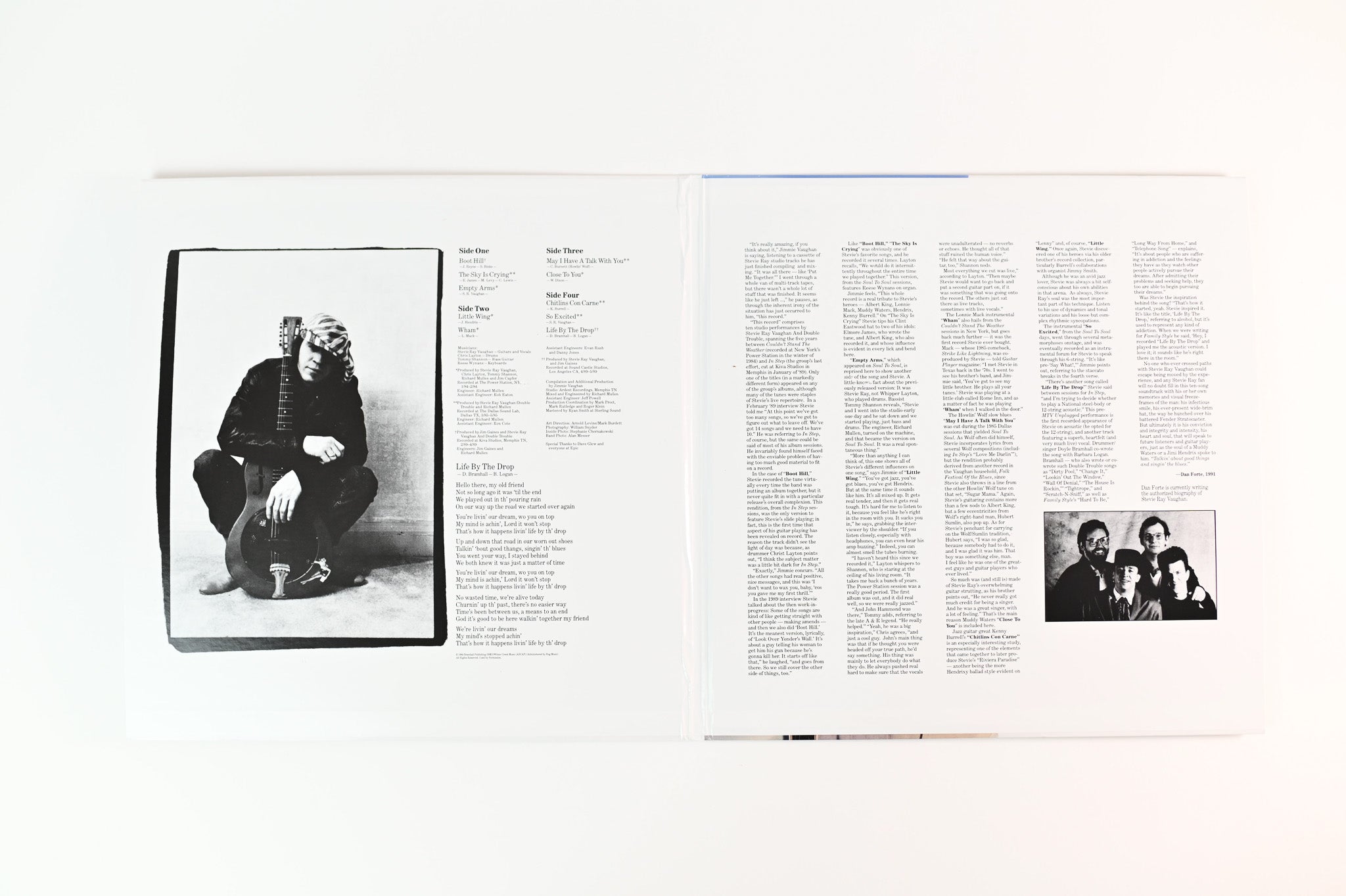 Stevie Ray Vaughan & Double Trouble - The Sky Is Crying on Analogue Productions 45 RPM Reissue