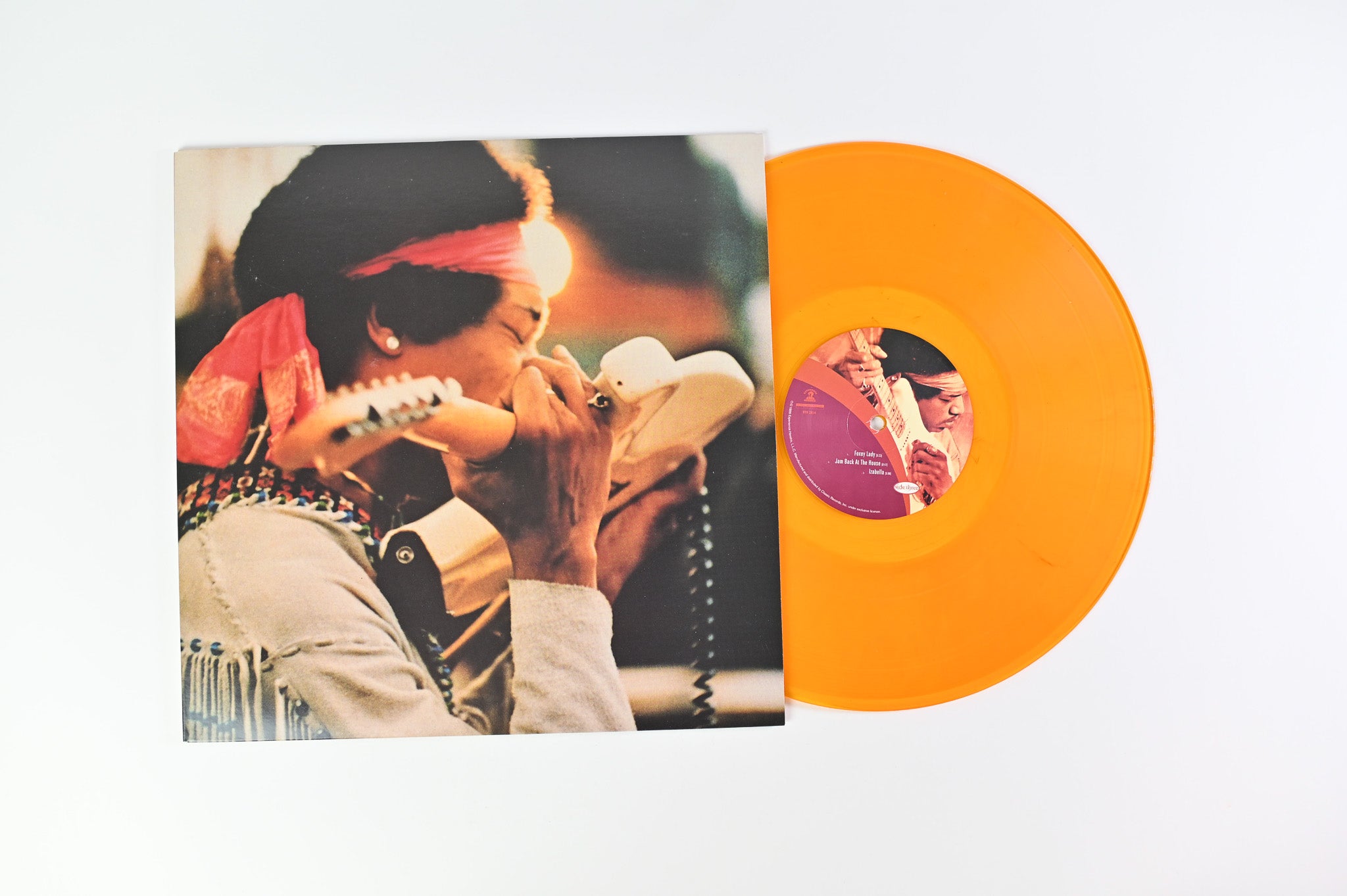 Jimi Hendrix - Live At Woodstock on Experience Hendrix Orange Vinyl Box Set