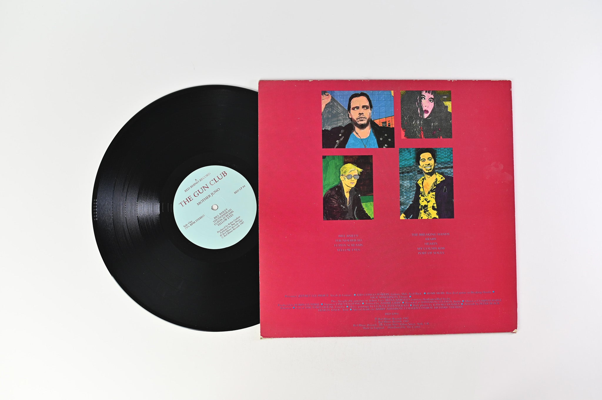 The Gun Club - Mother Juno on Red Rhino UK Press