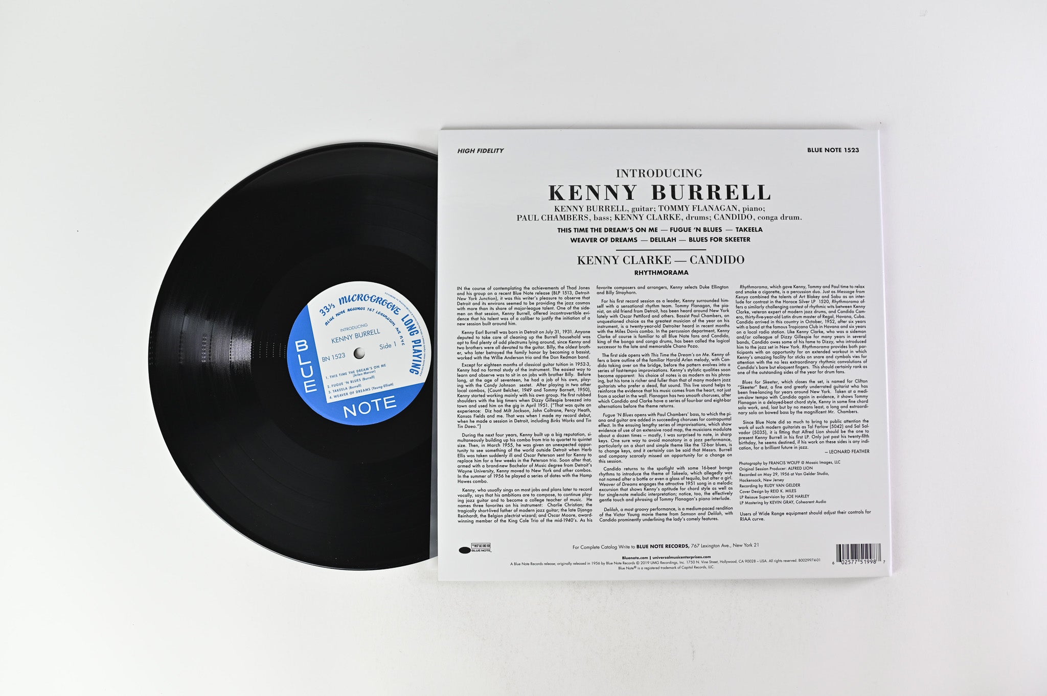 Kenny Burrell - Introducing Kenny Burrell on Blue Note Tone Poet Series