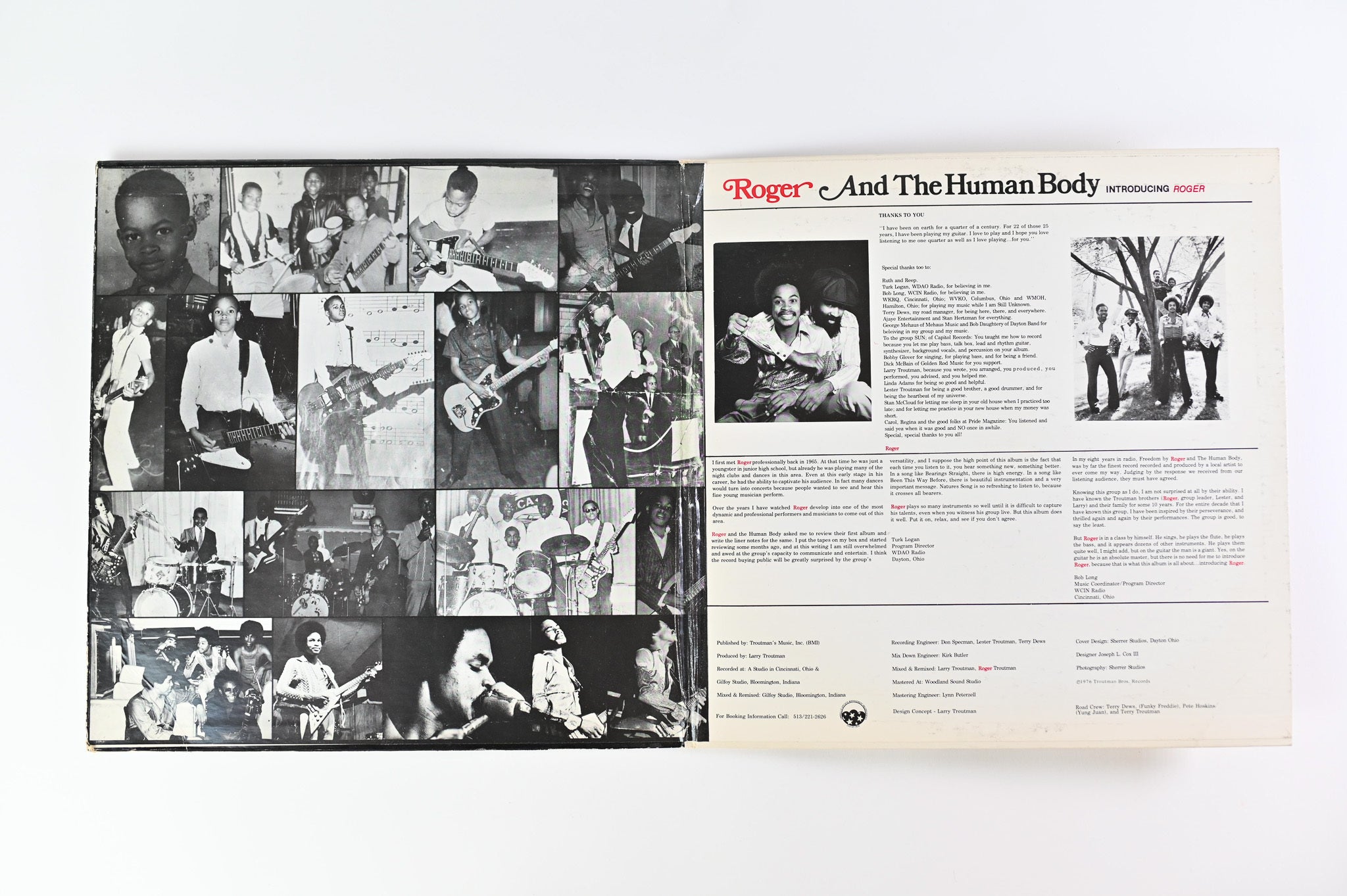 Roger & The Human Body - Introducing Roger on Troutman Bros.
