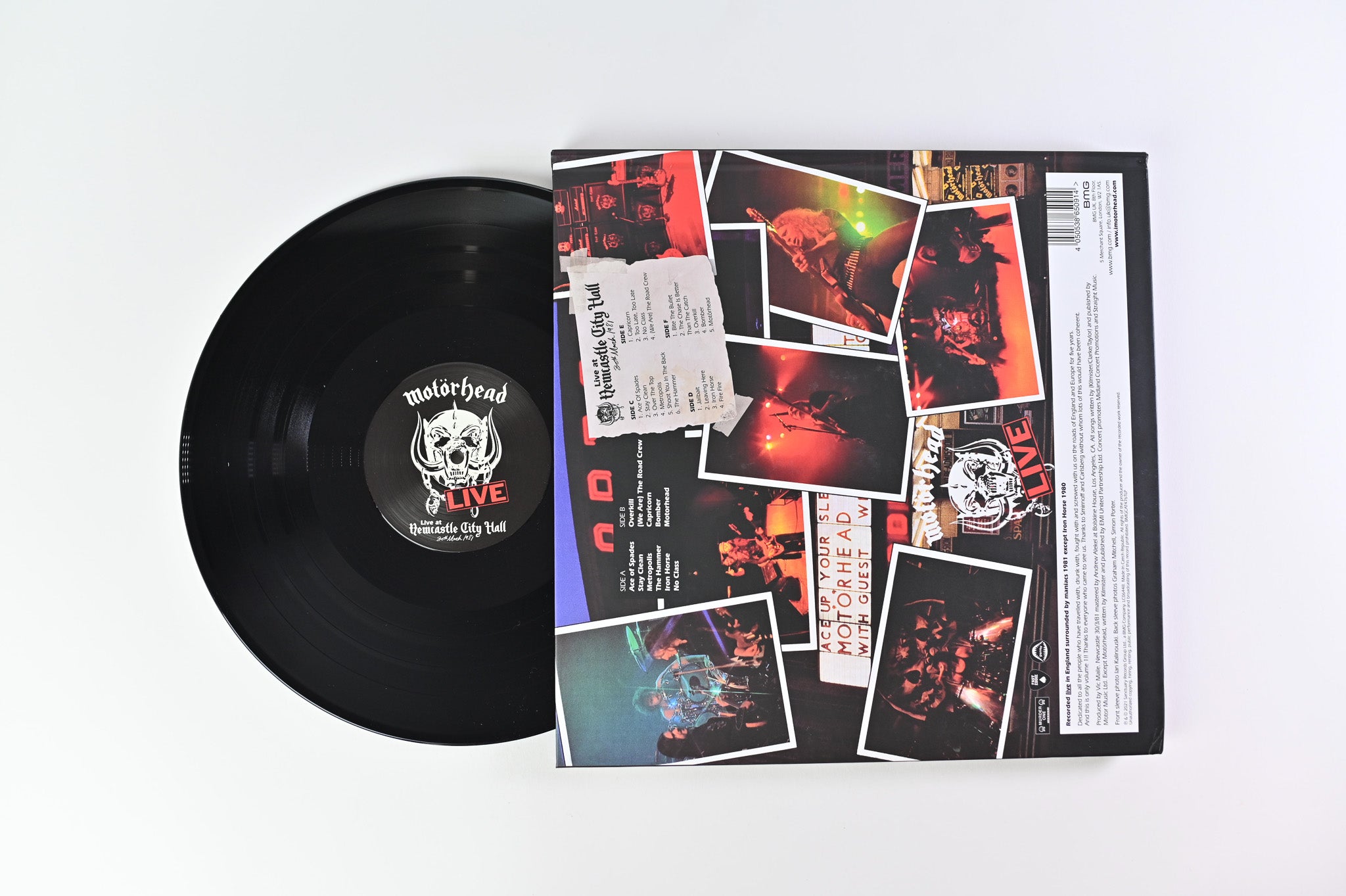 Motörhead - No Sleep 'Til Hammersmith on BMG Deluxe Edition Booklet Set Reissue