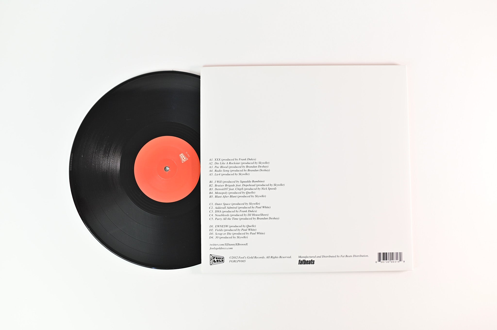 Danny Brown - XXX on Fool's Gold