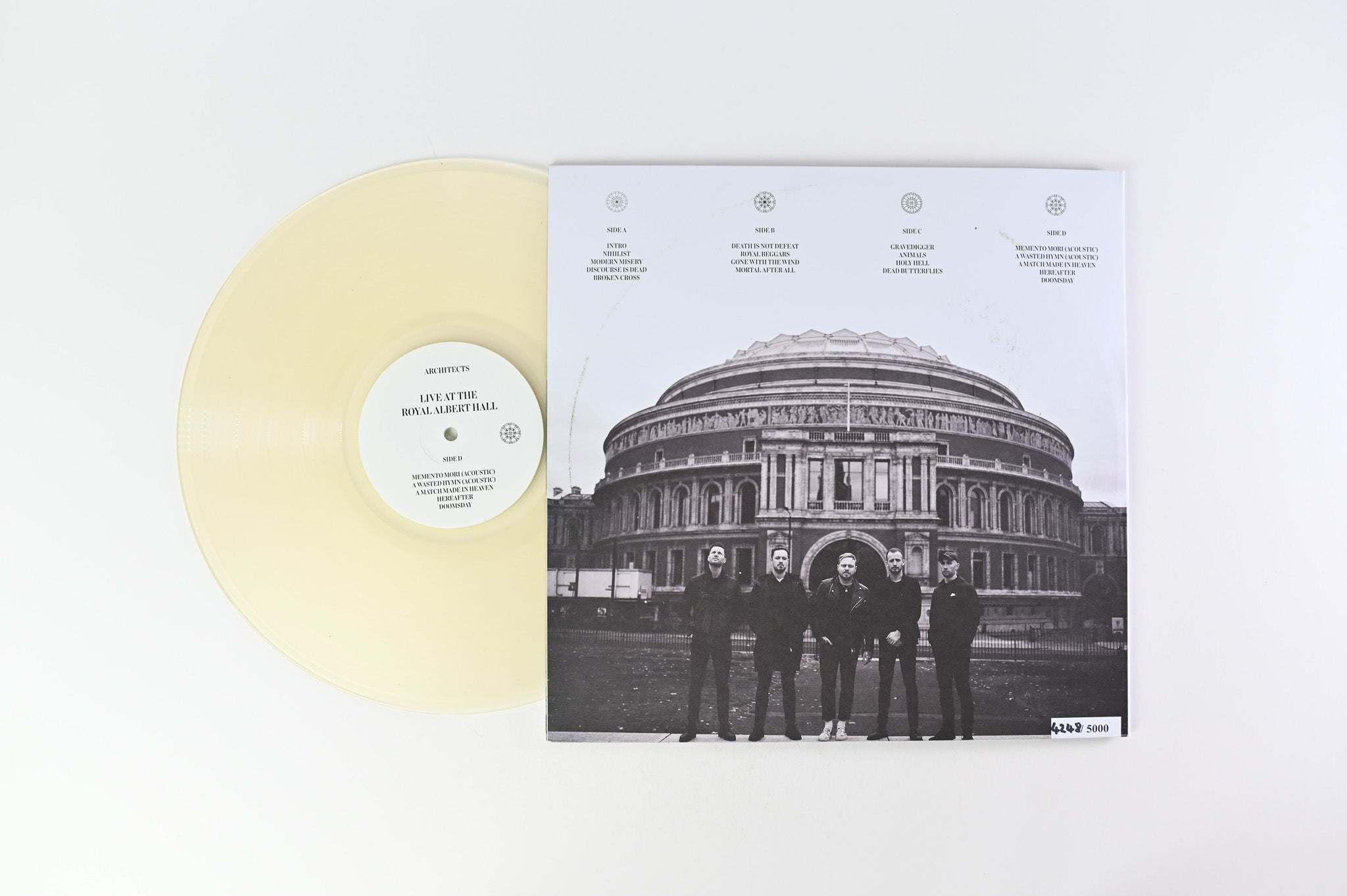 Architects - Live At The Royal Albert Hall on Epitaph Ltd Numbered Milky Clear