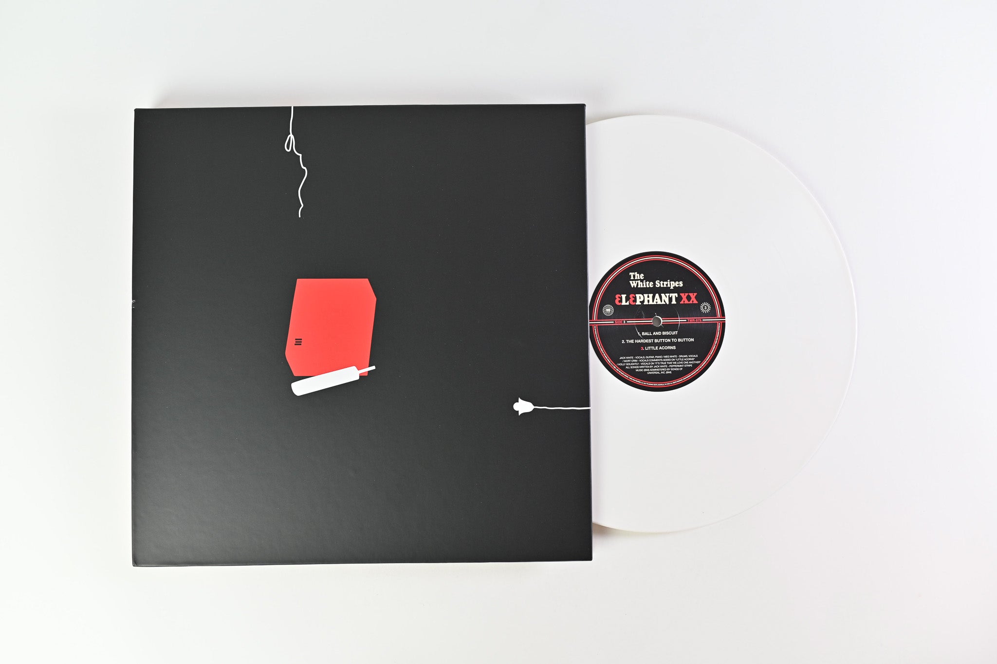 The White Stripes - Elephant XX on Third Man Ltd Edition Vault Red White Booklet Set
