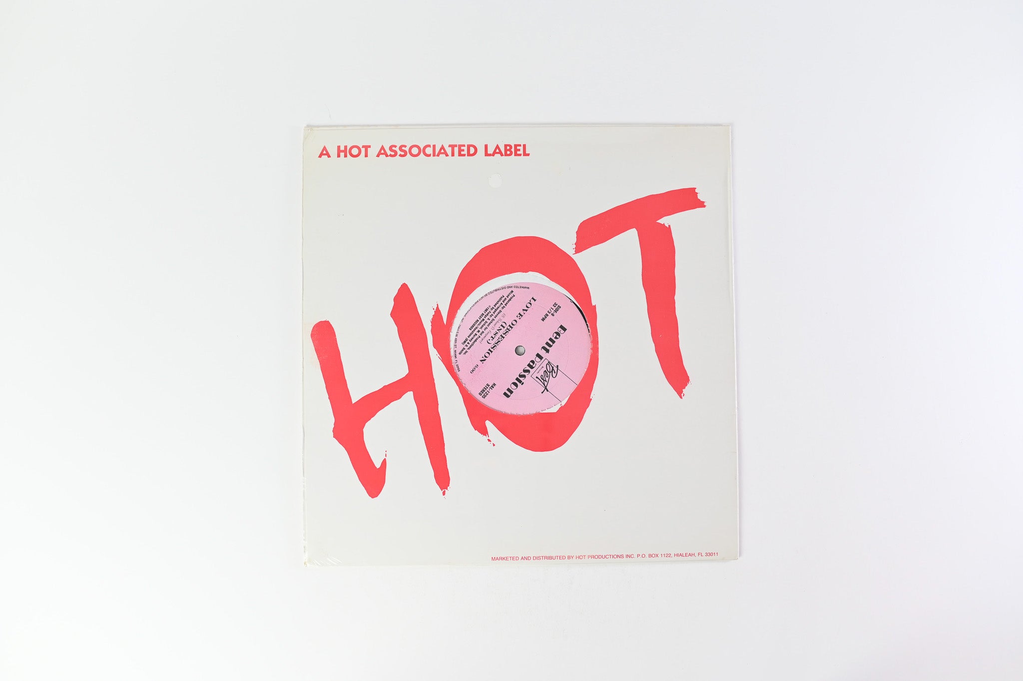 Bent Passion - Love Obsession on Best Records 12" Single Sealed