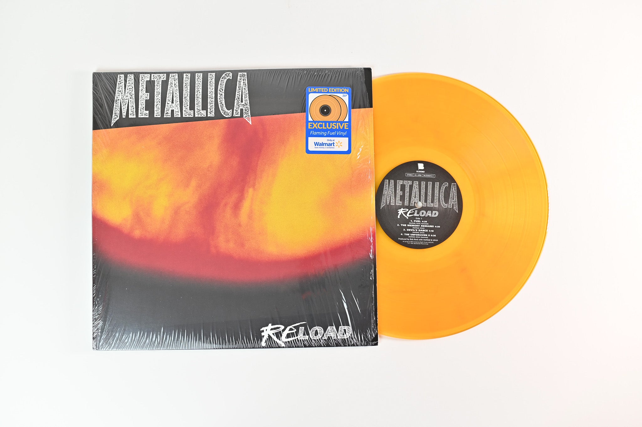Metallica - Reload on Blackened - Yellow Vinyl